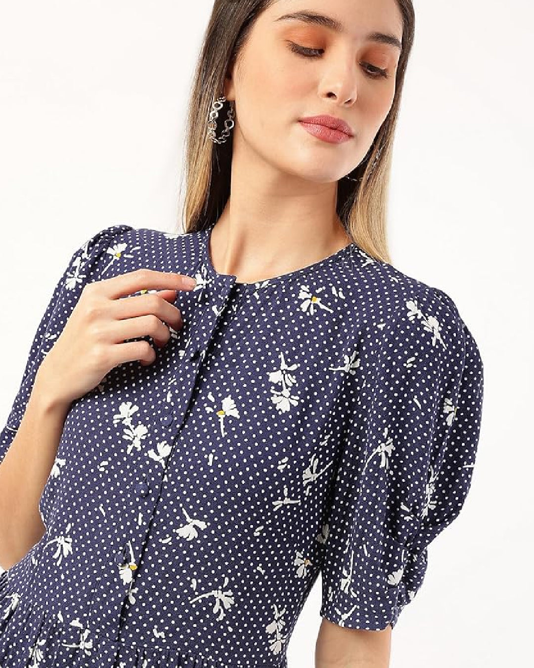 Vestido estampado Marks & Spencer