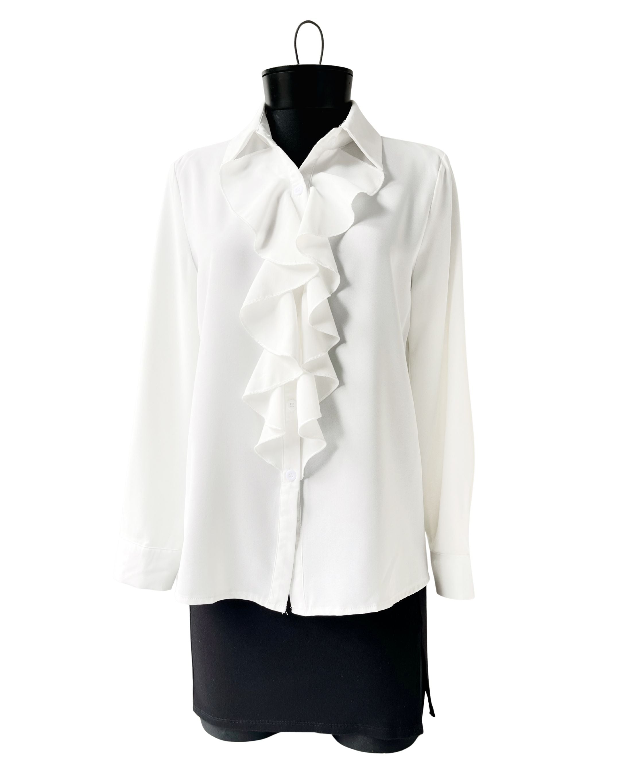 Camisa con vuelos SHEIN