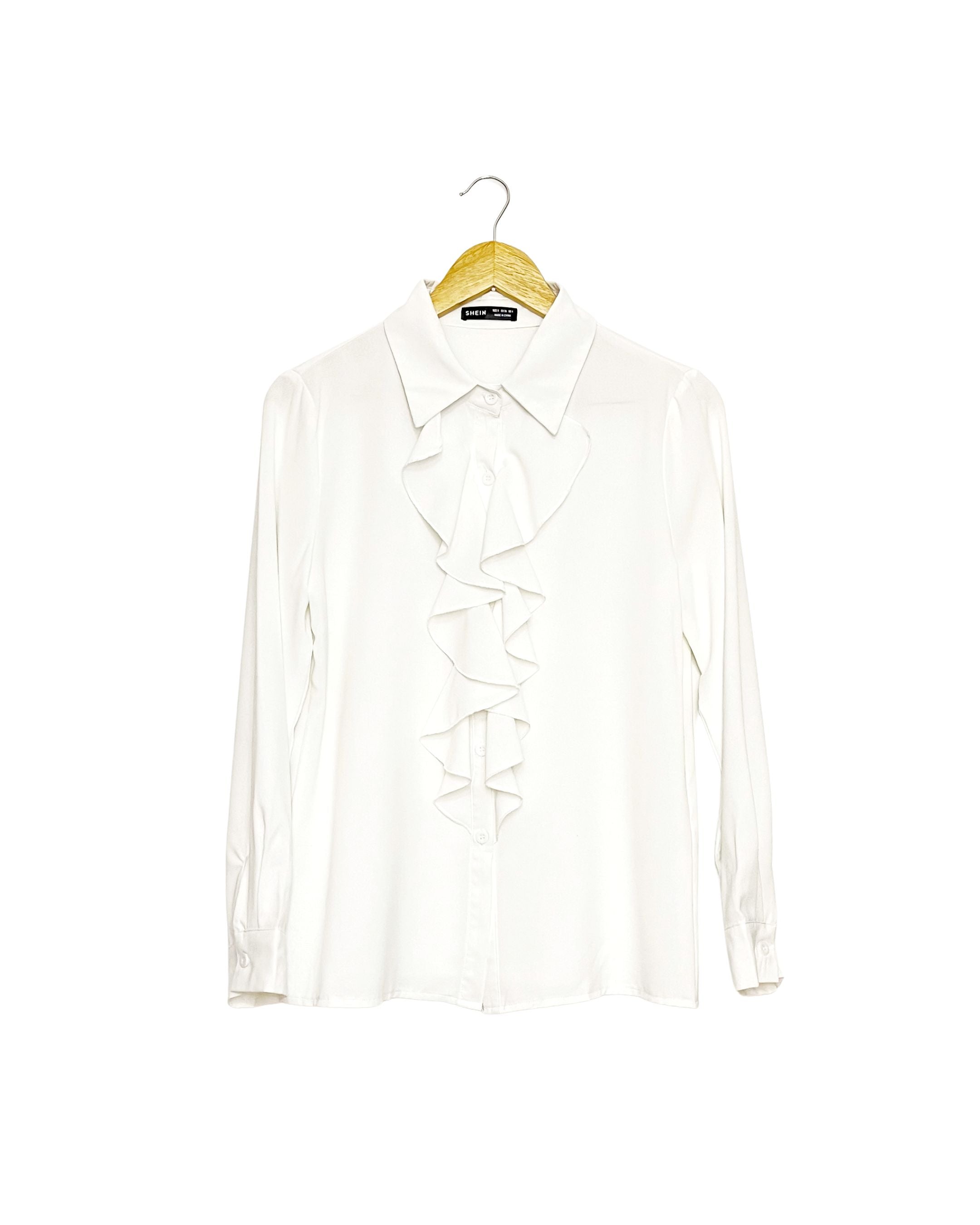Camisa con vuelos SHEIN