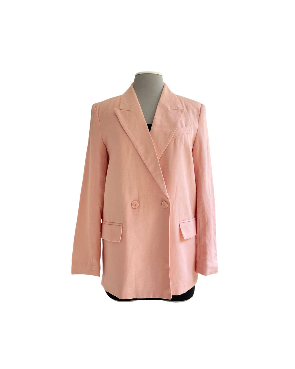 Blazer en Blend de lino H&M