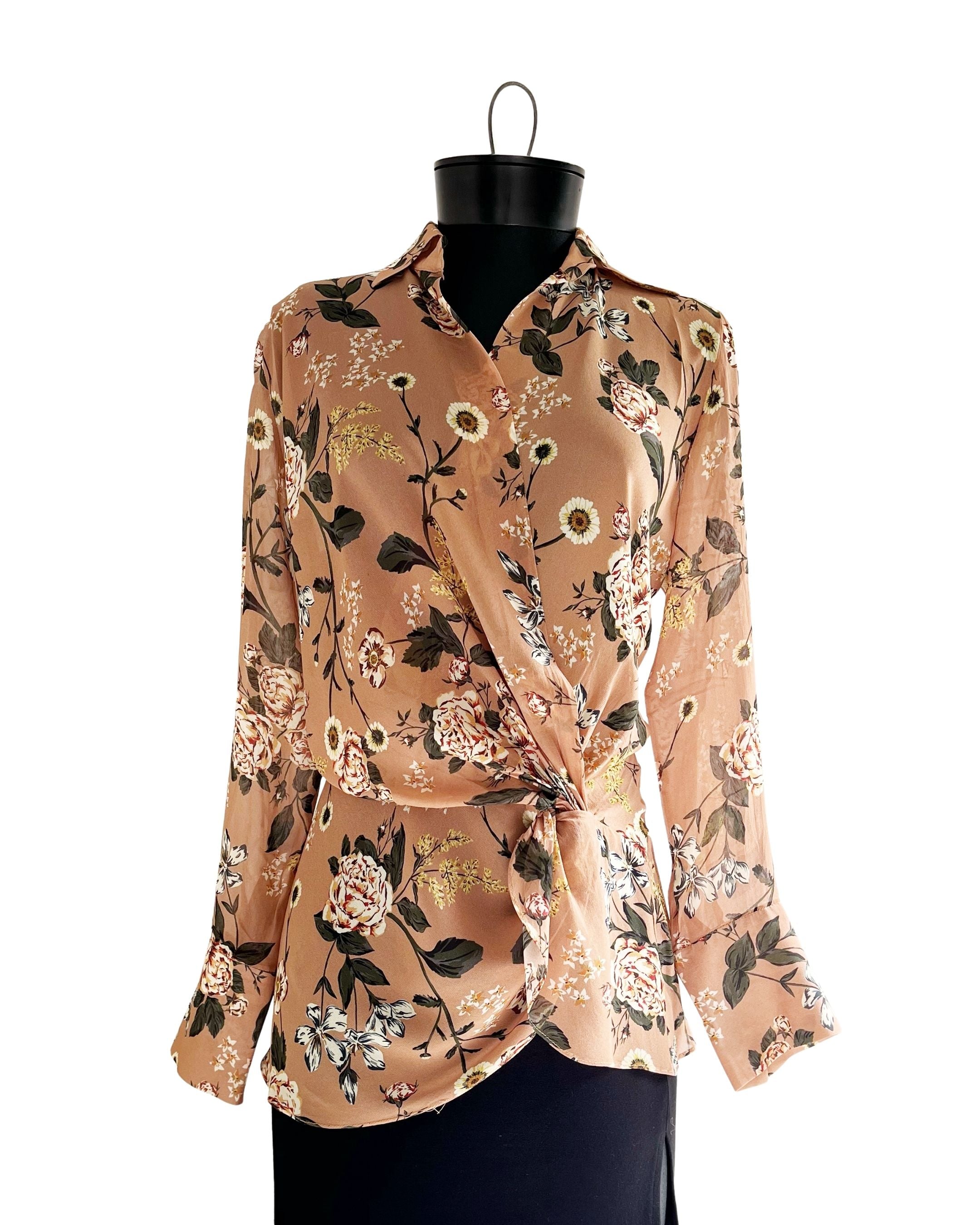 Blusa estampada Zara Woman