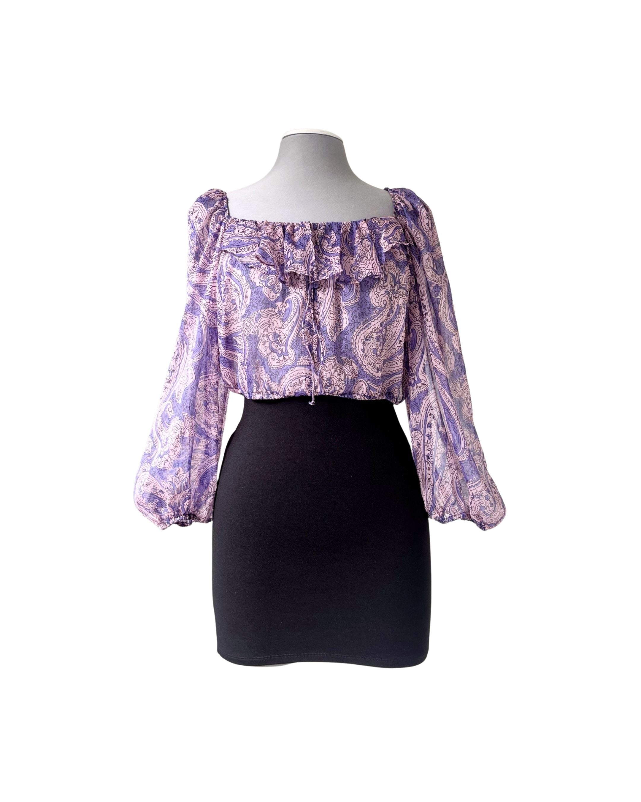 Blusa estampada Zara