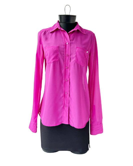 Blusa con bolsillos frontales Guess