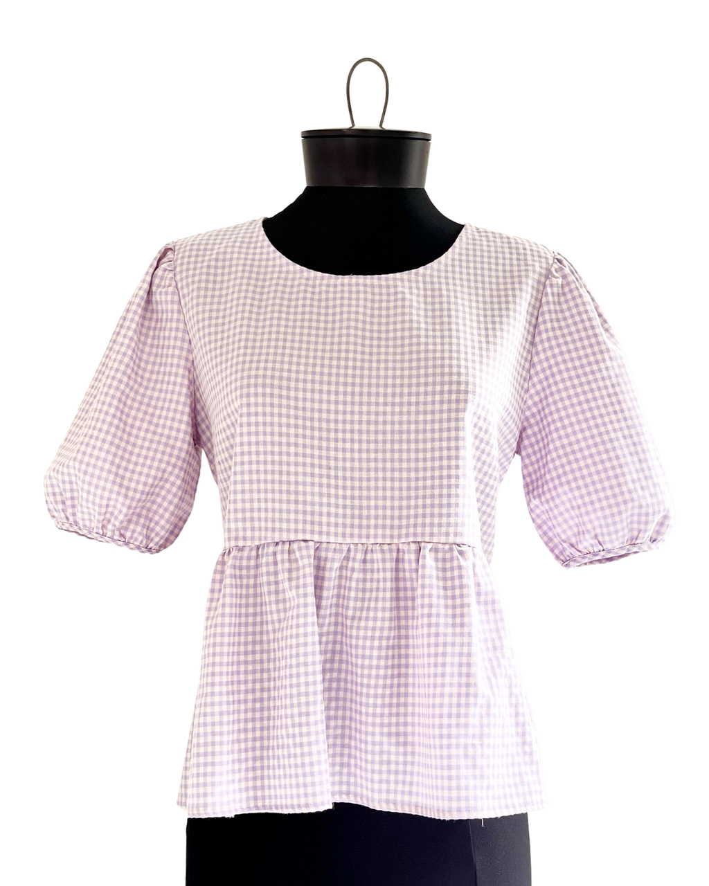 Blusa peplum morada Potters Pot
