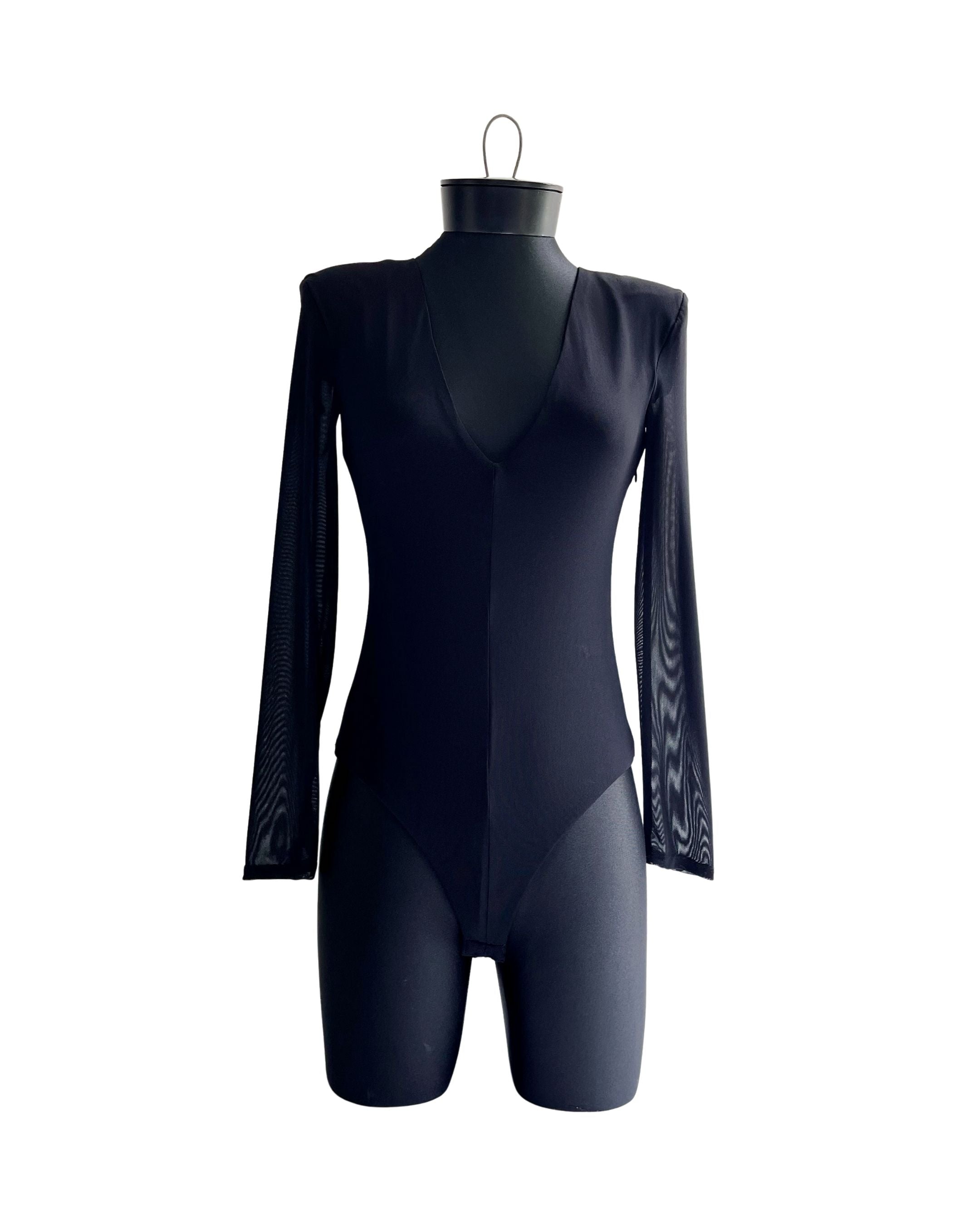 Body con hombreras Zara