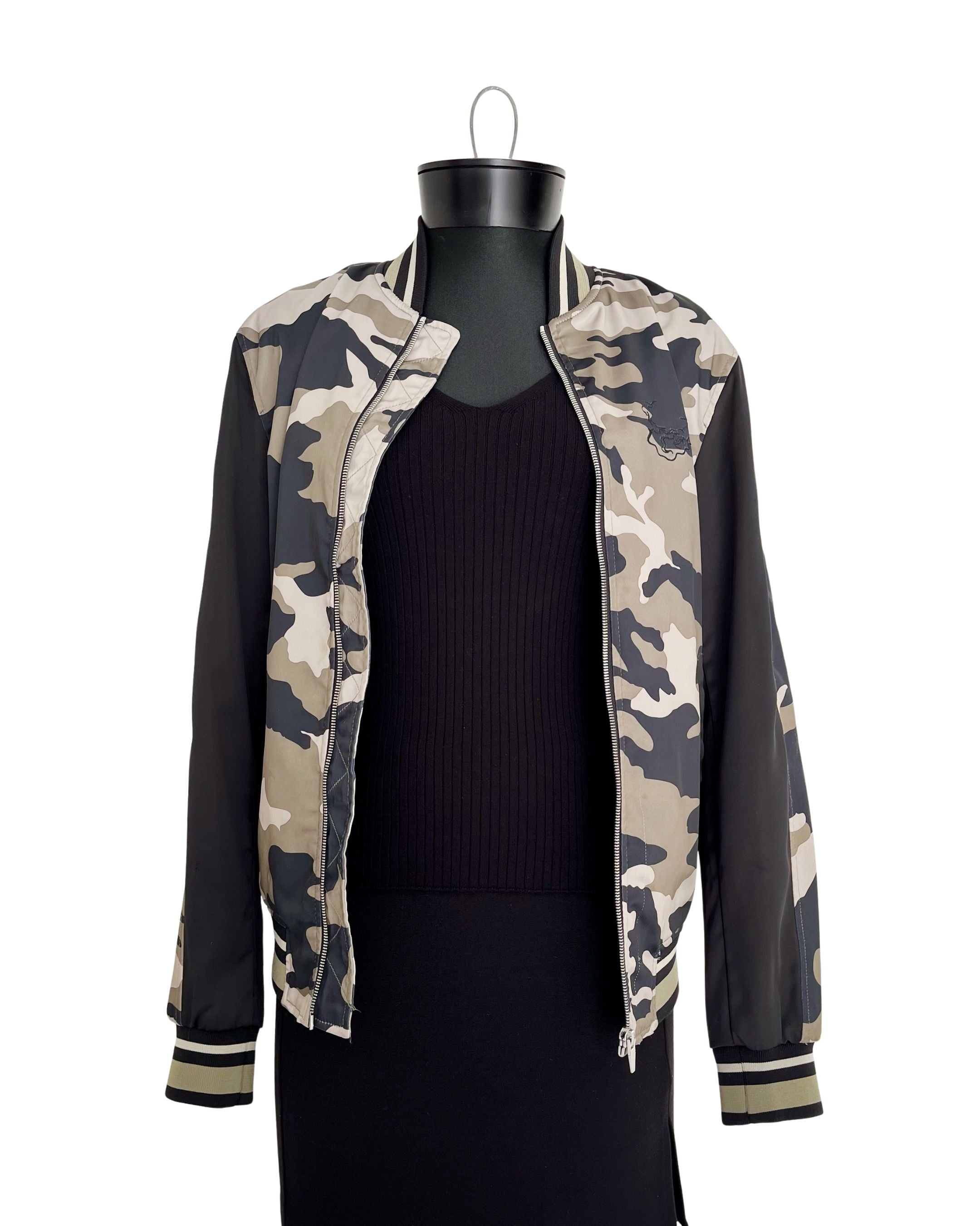 Bomber Jacket de camuflaje Zara Man