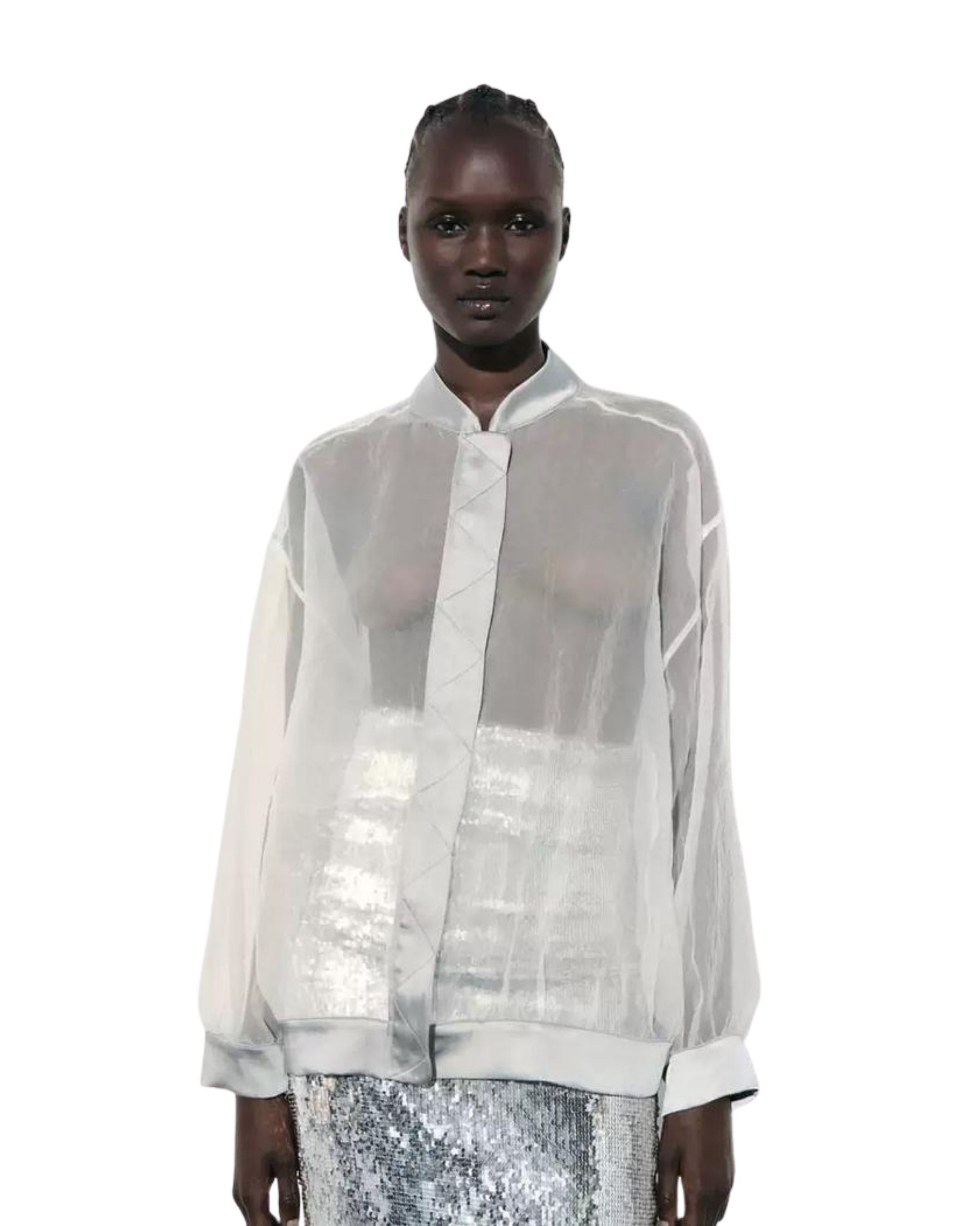 Bomber jacket transparente Zara