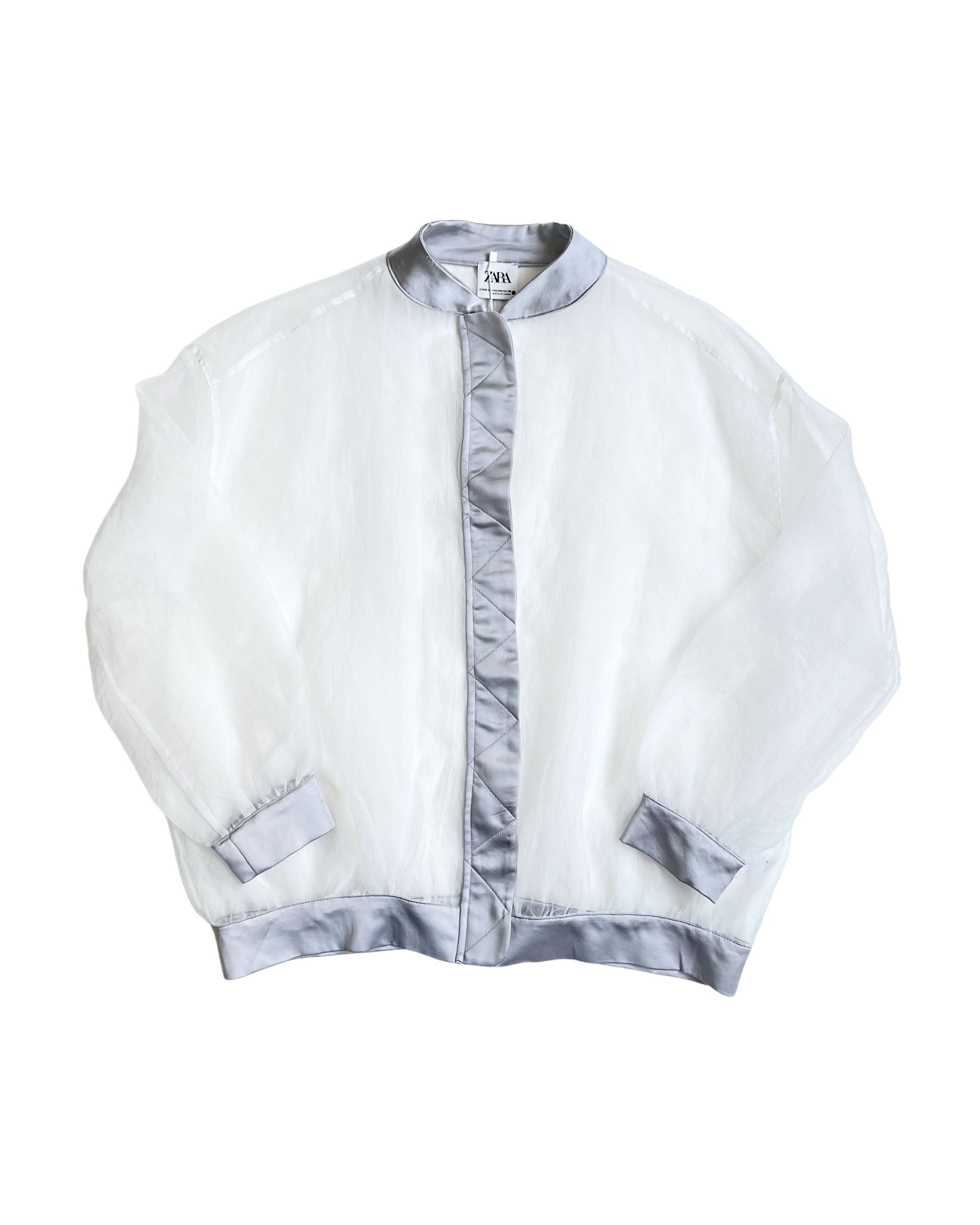 Bomber jacket transparente Zara