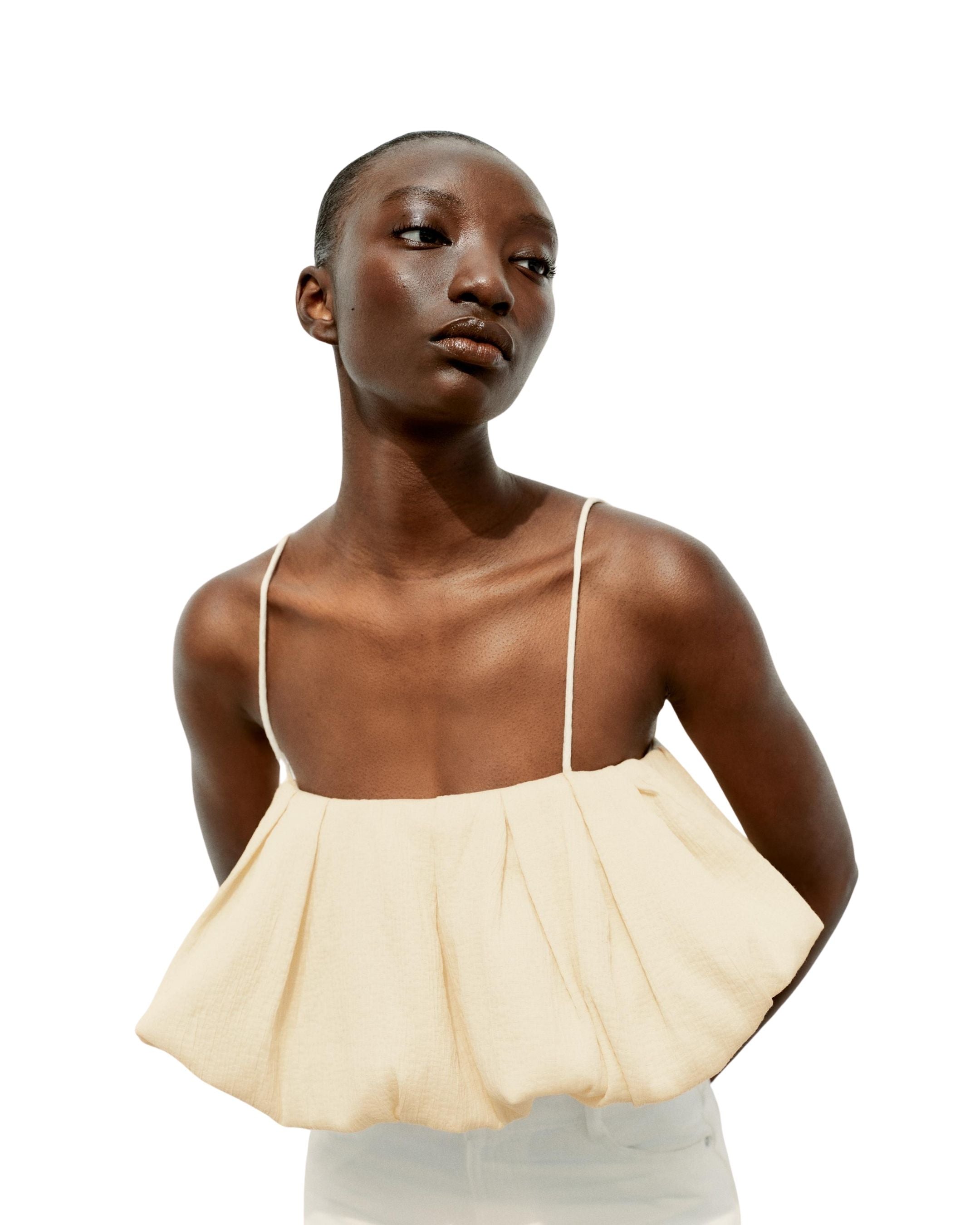 Crop Top burbuja Zara