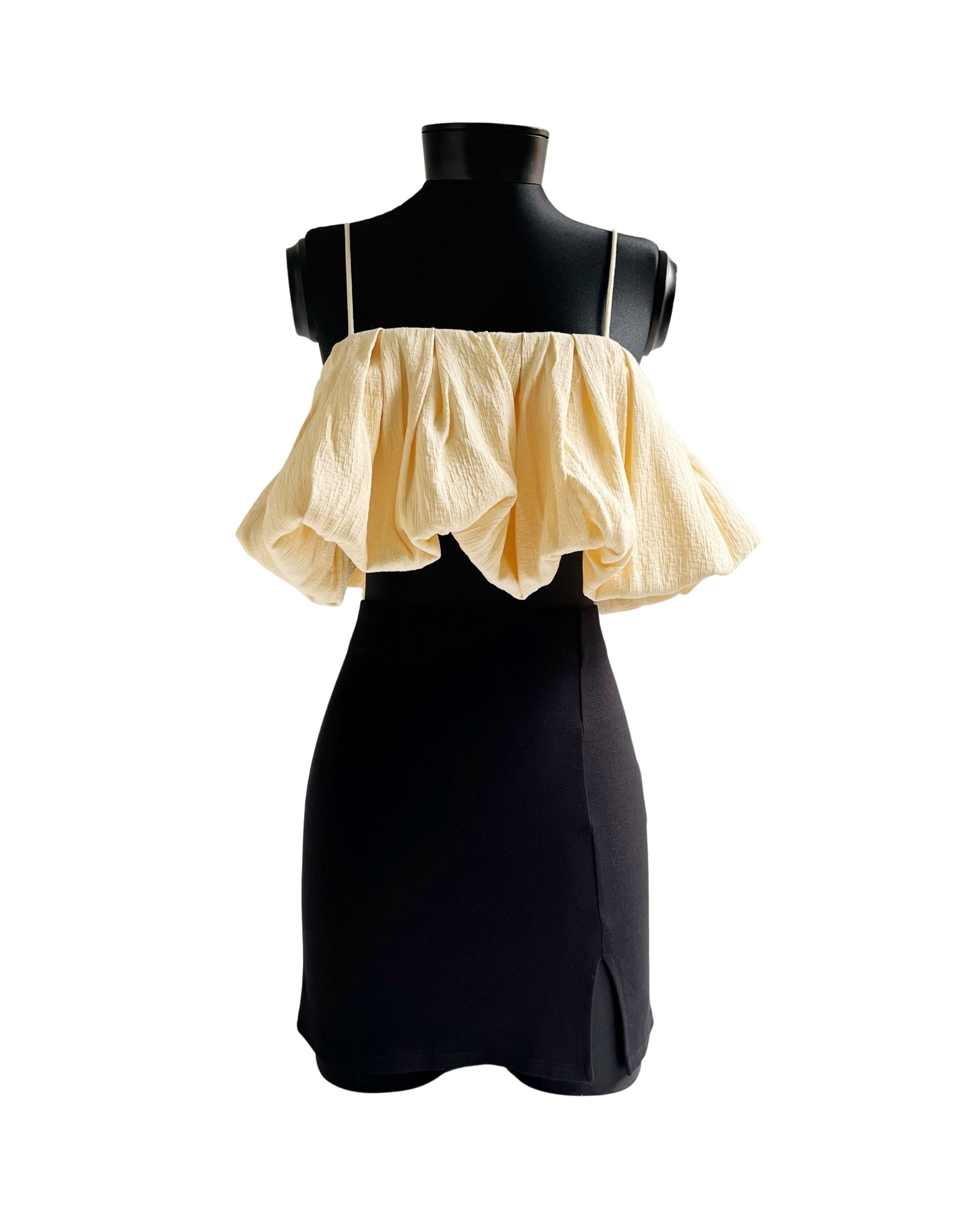 Crop Top burbuja Zara