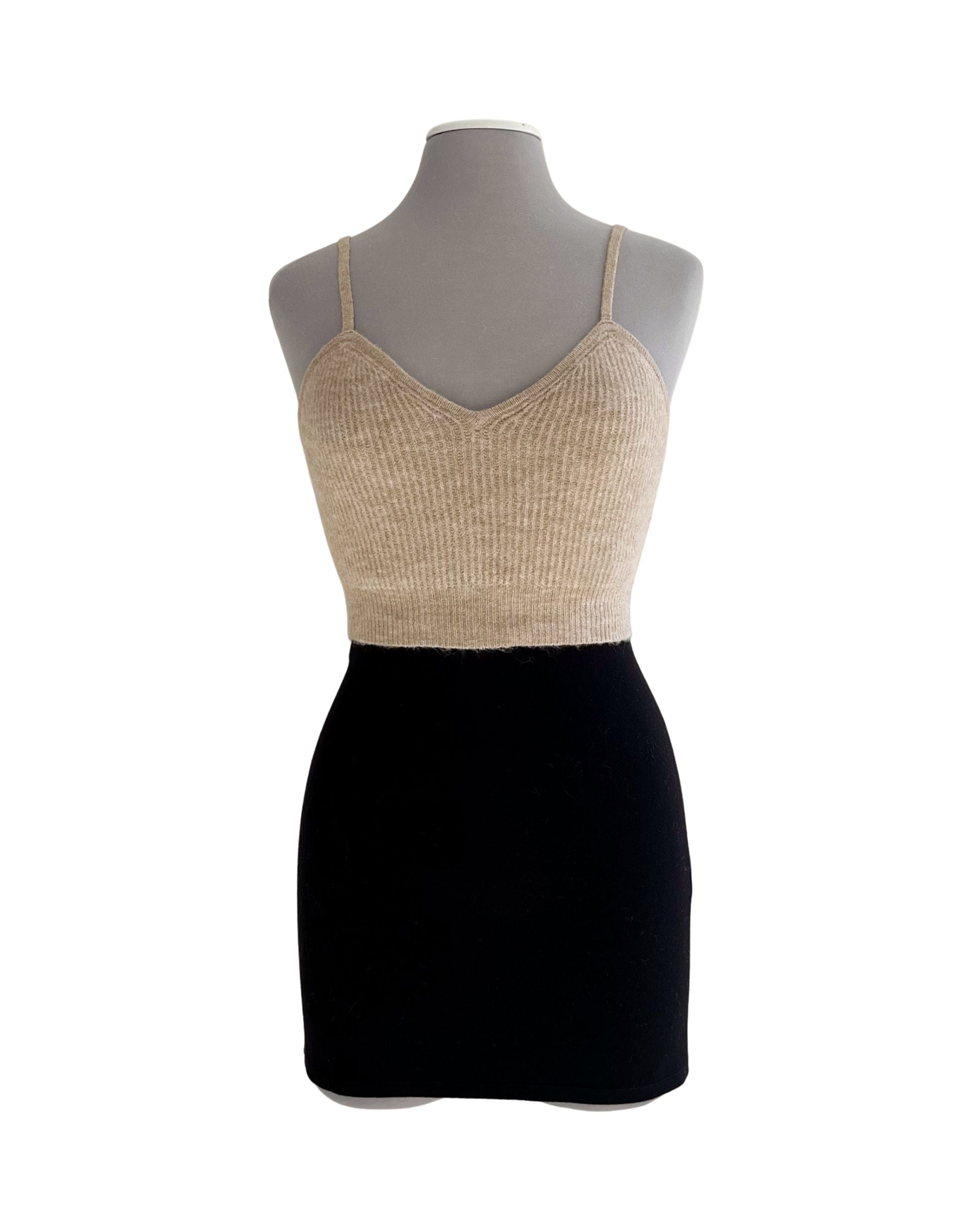 Crop Top de punto H&M