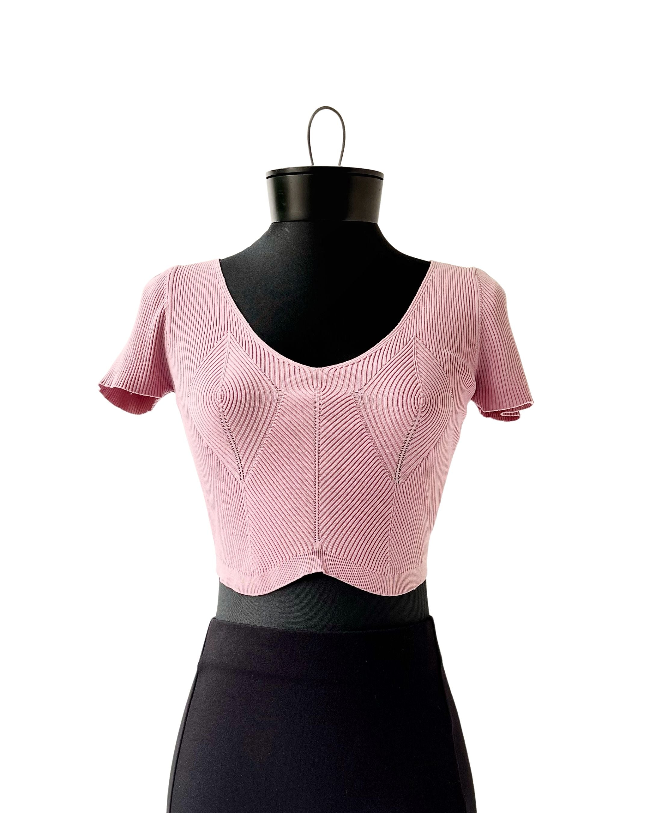 Crop Top de punto Tally Weijl