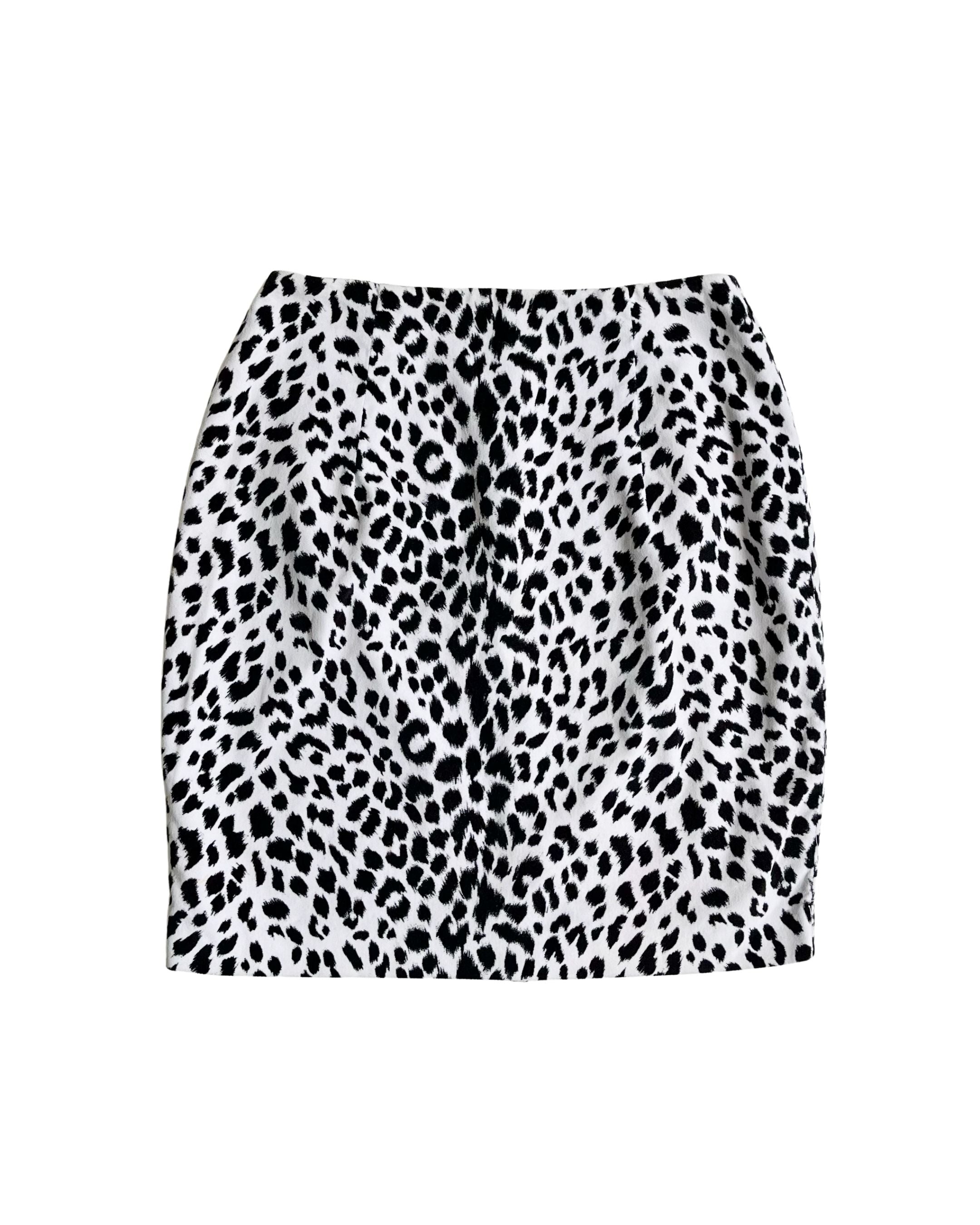 Mini falda animal print