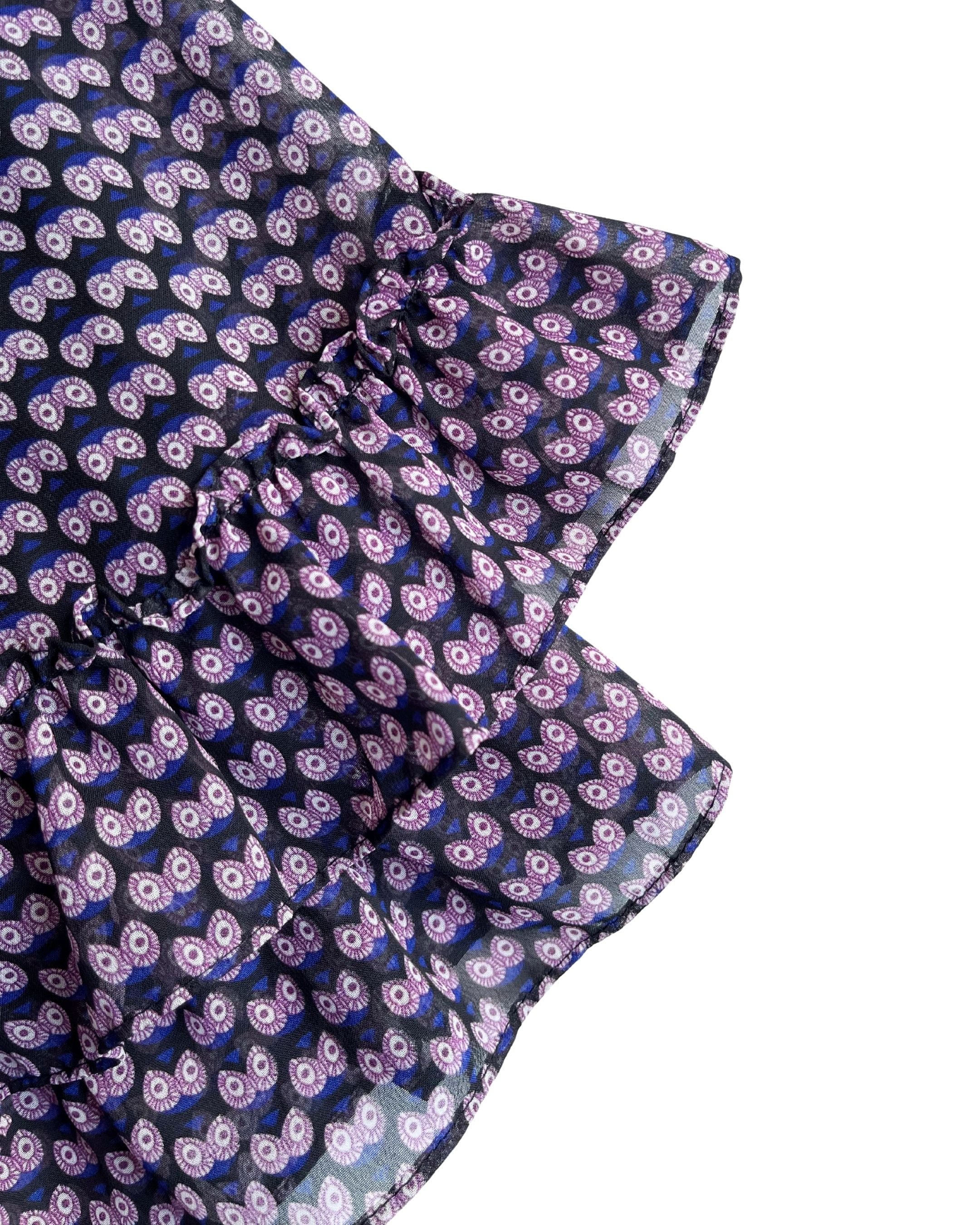Mini vestido estampado EXOTIC