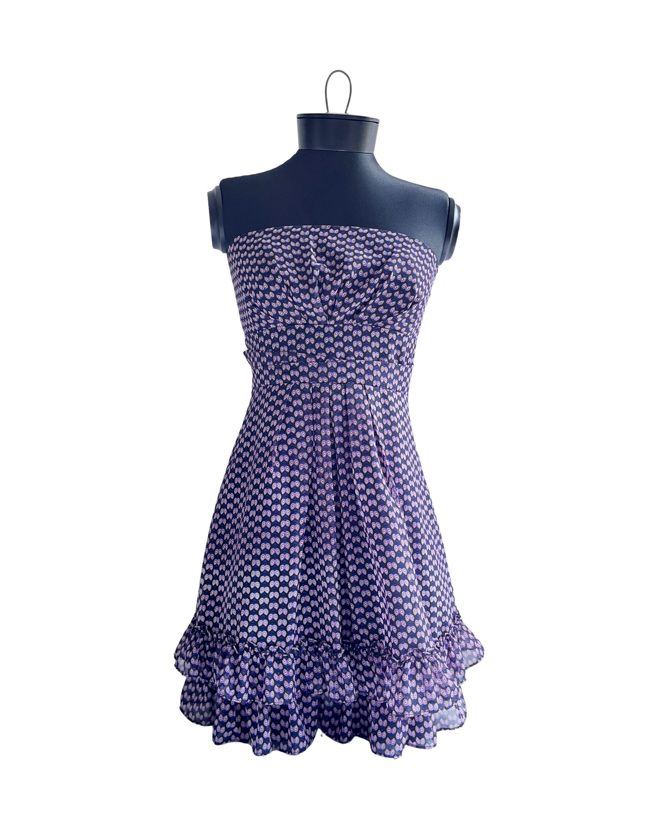 Mini vestido estampado EXOTIC