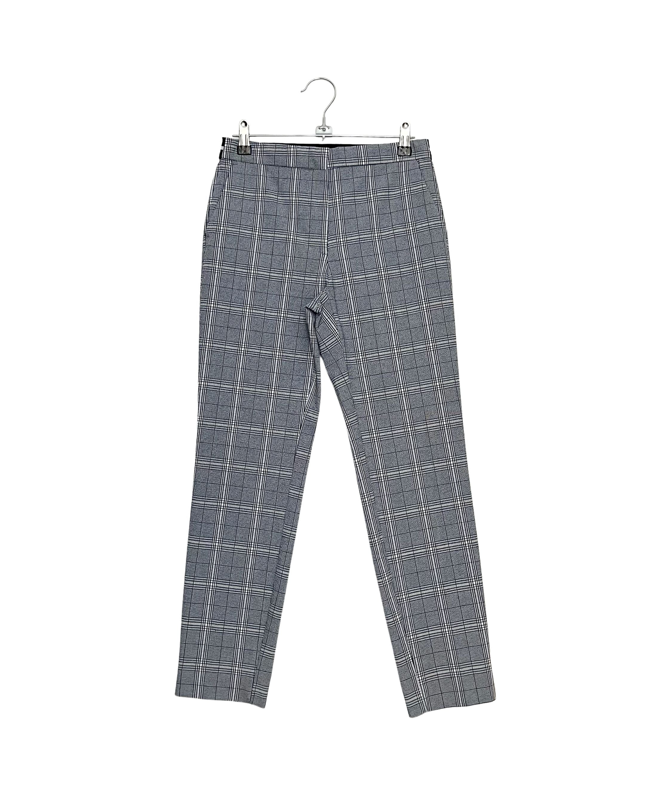Pantalón de cuadros Zara