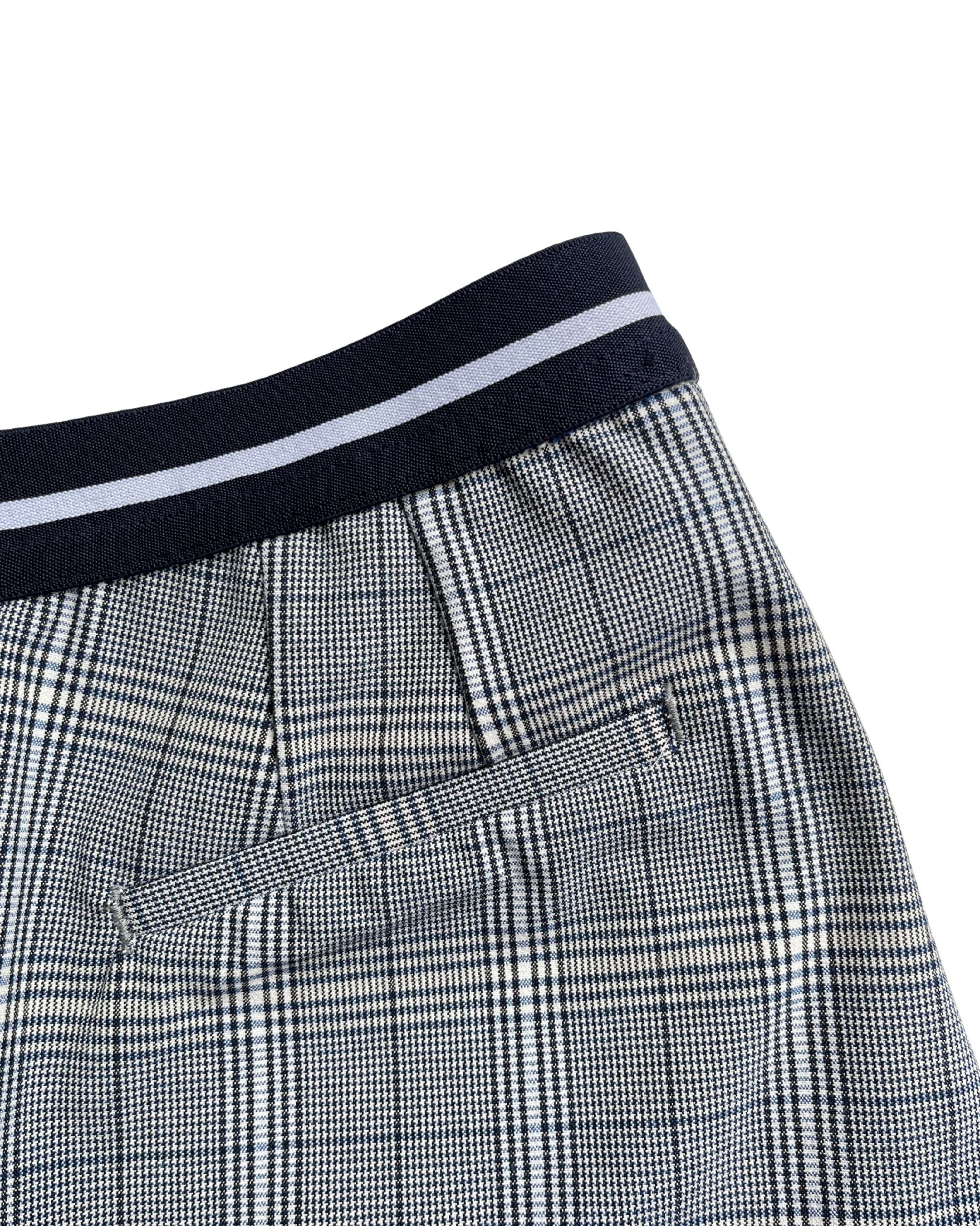 Pantalón de cuadros Zara