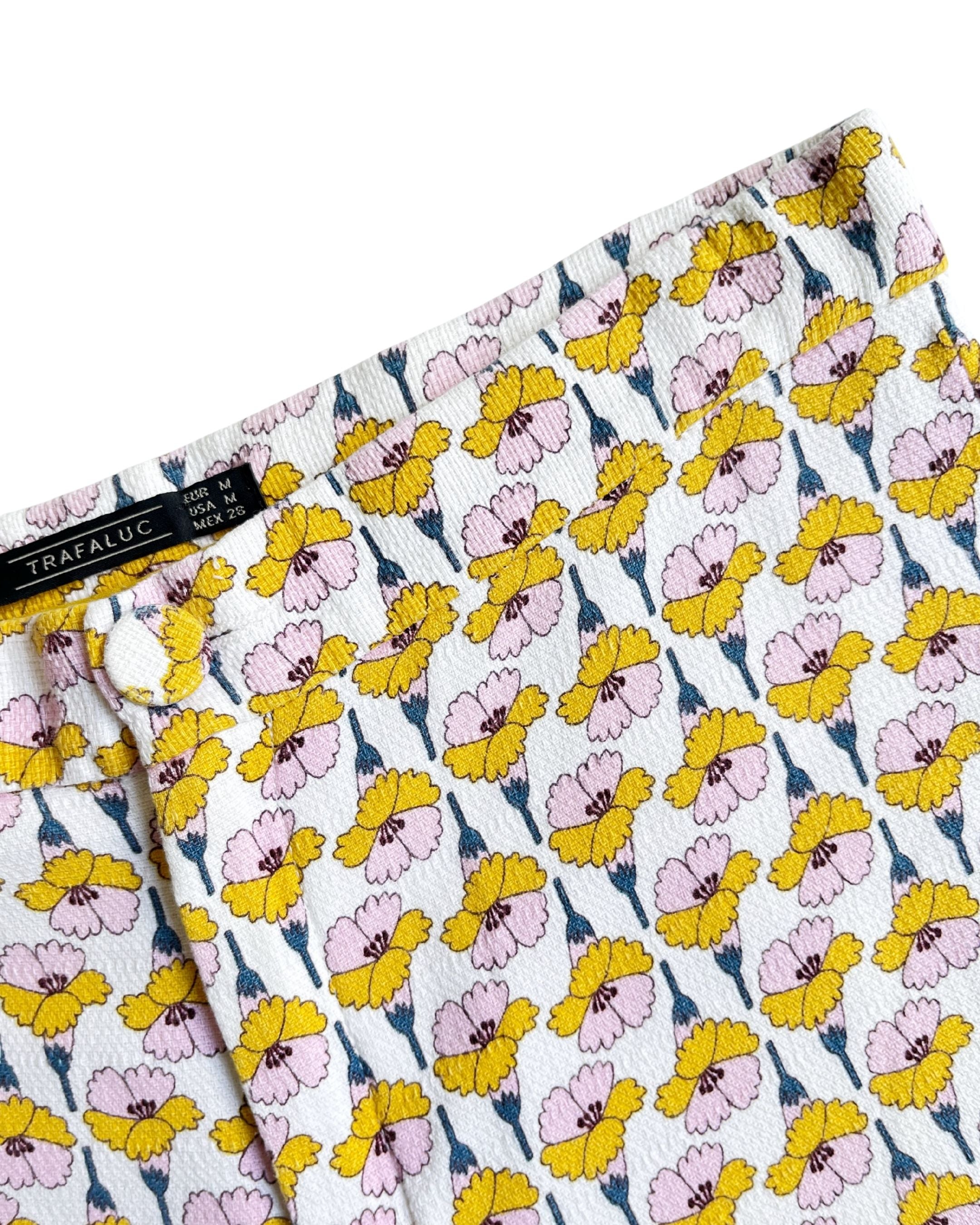 Pantalón estampado Zara