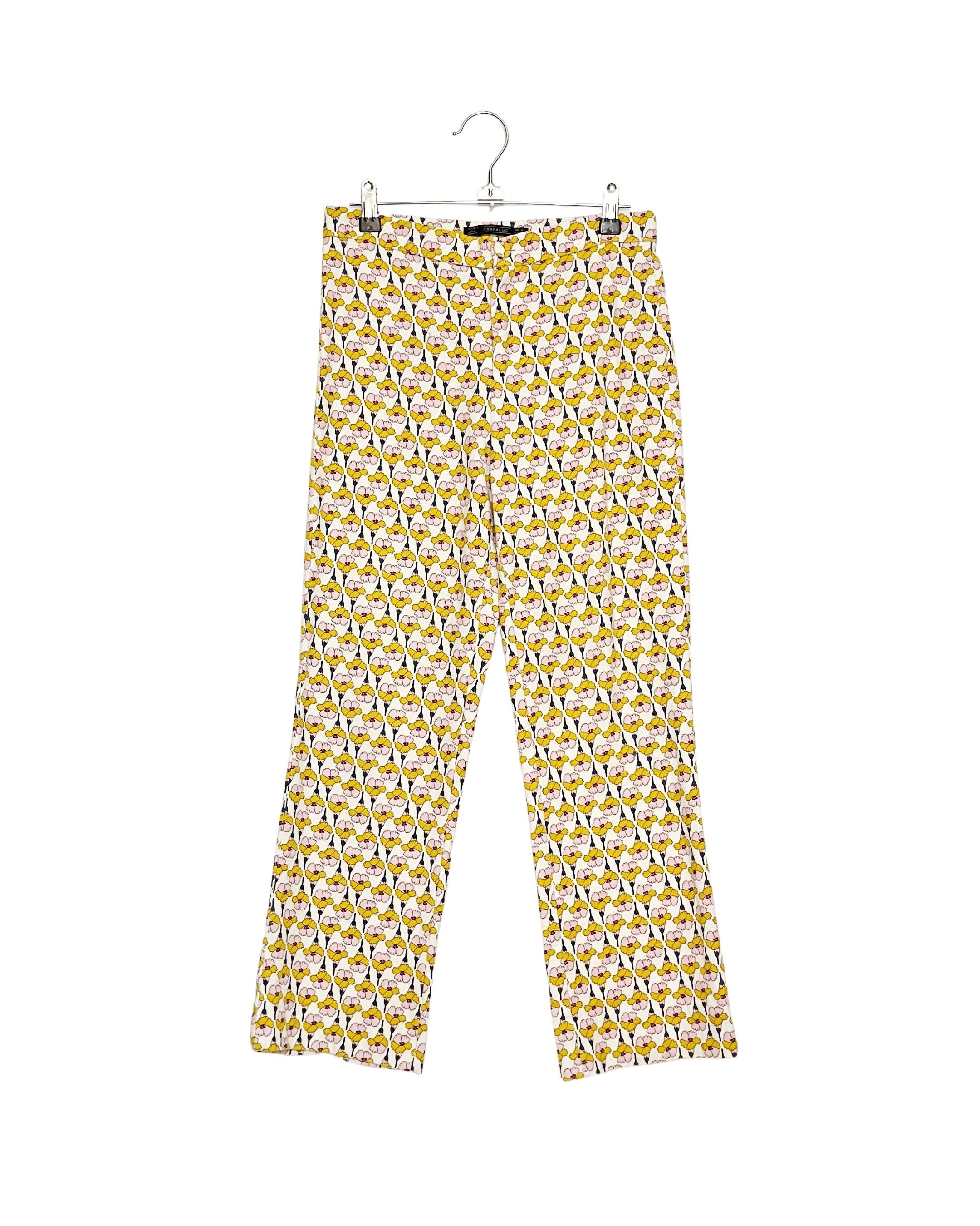 Pantalón estampado Zara
