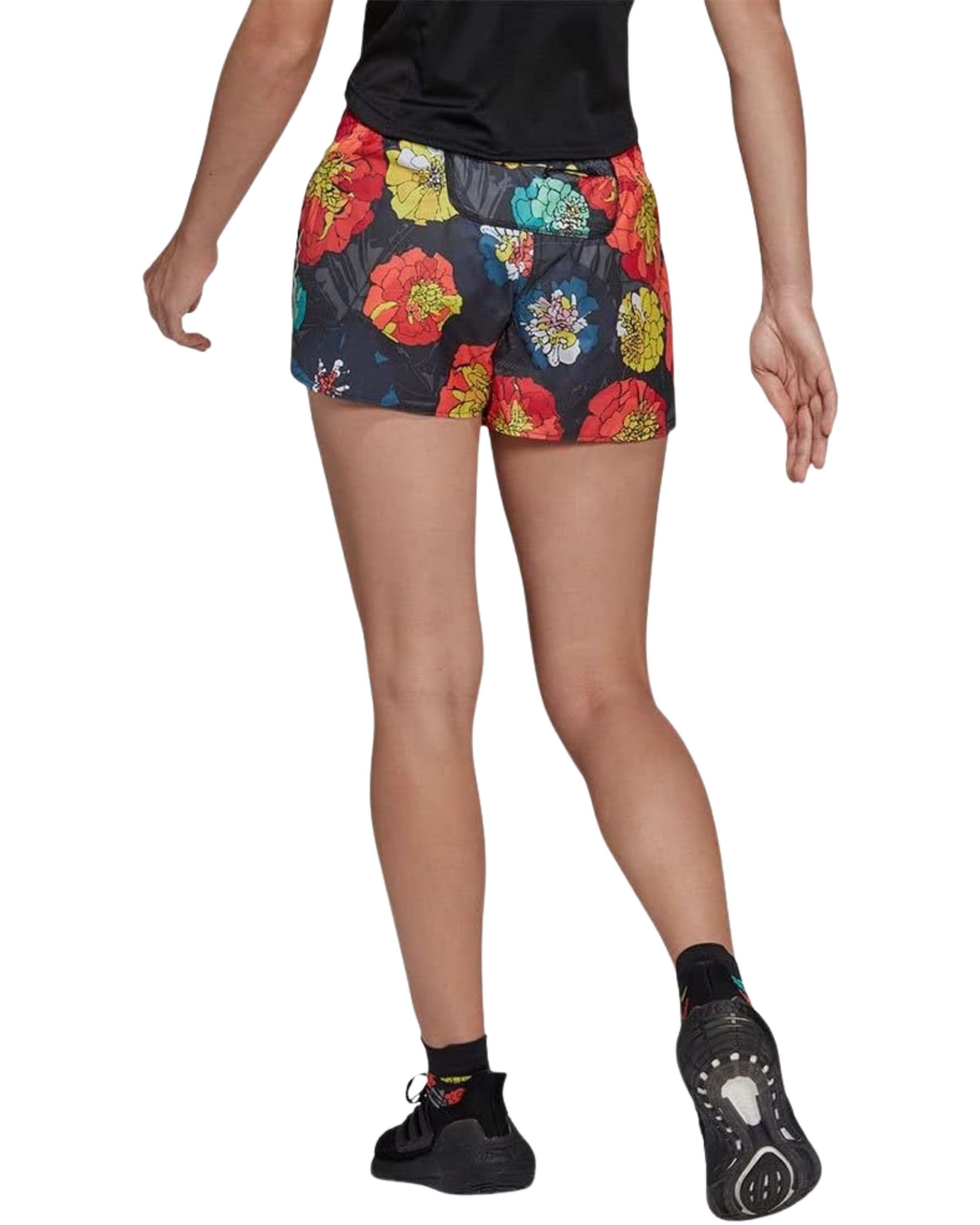 Shorts Run Fast Flower Adidas