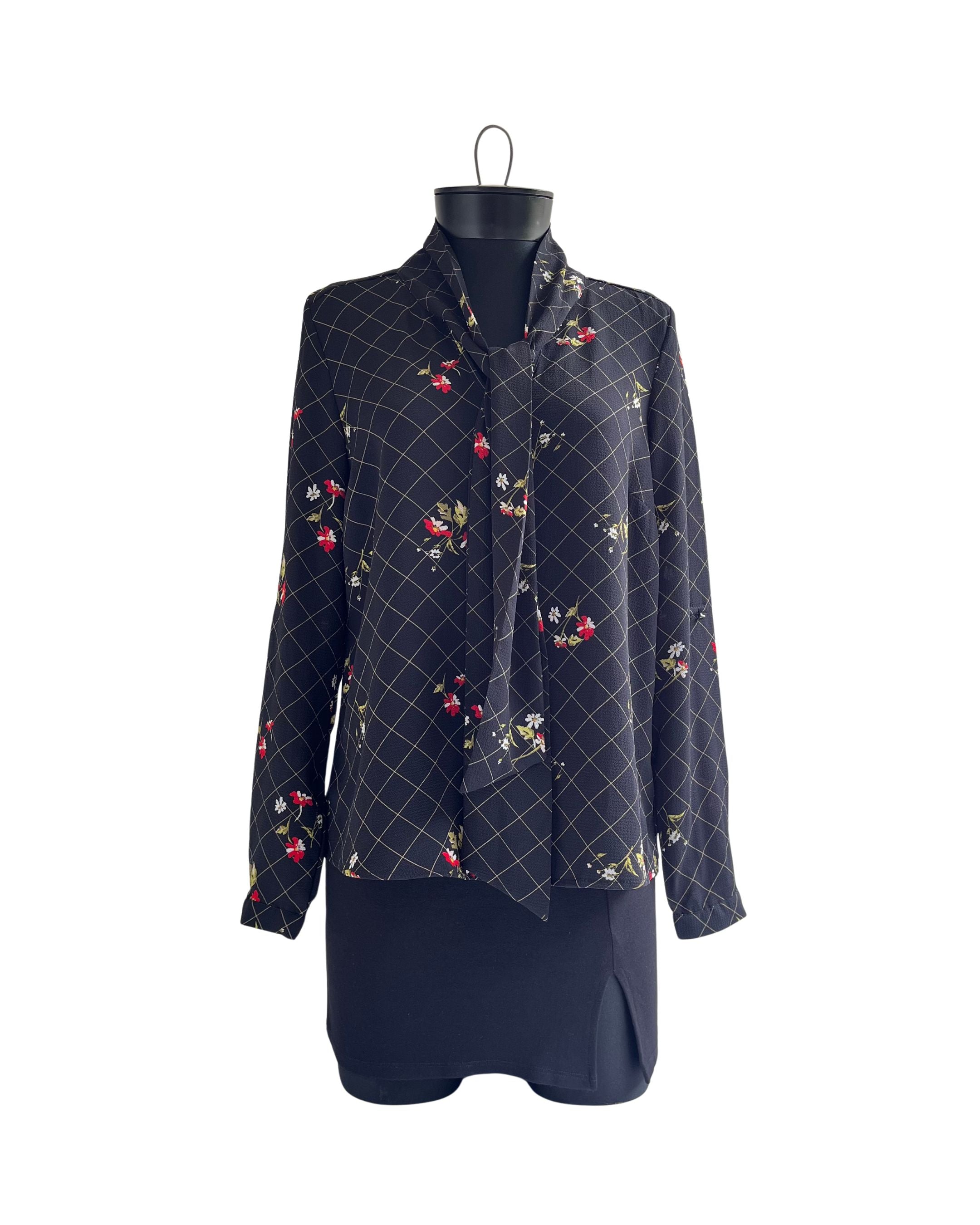 Blusa de cuadros Cortelle