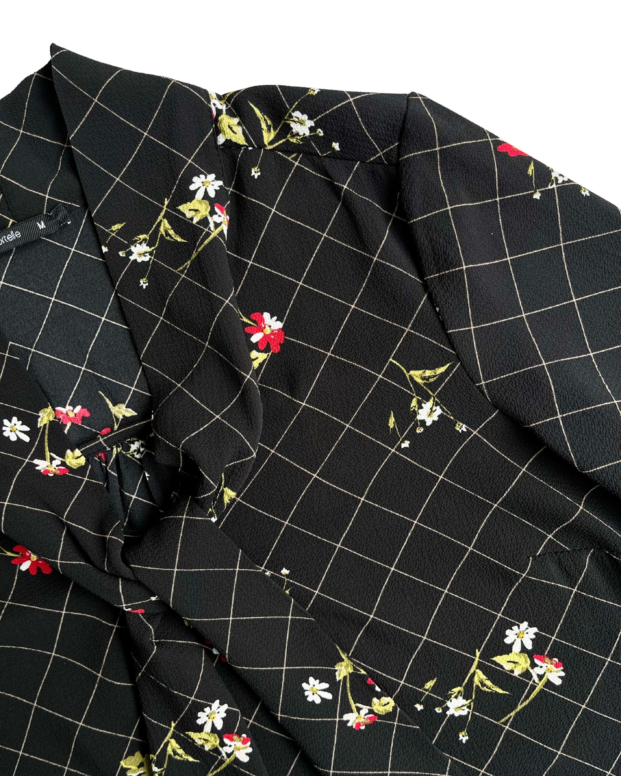 Blusa de cuadros Cortelle