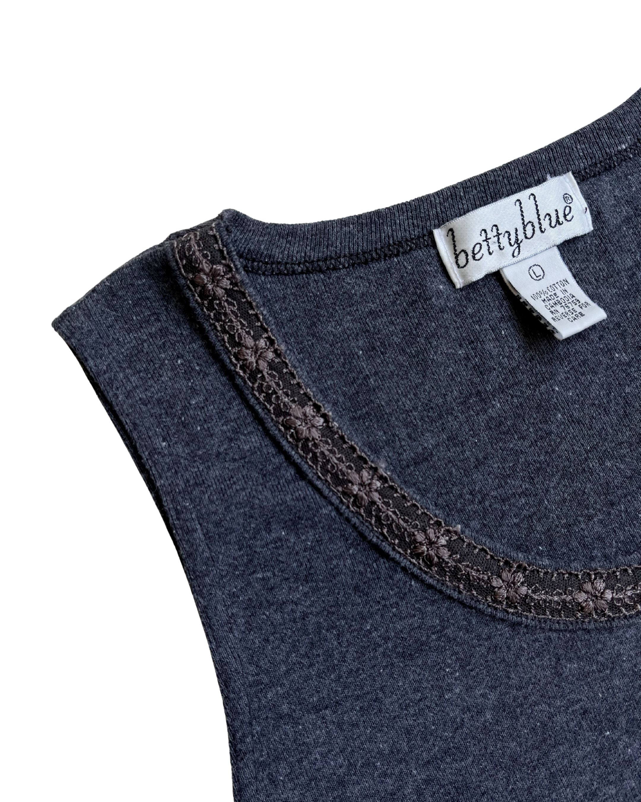 Top con encaje Betty Blue