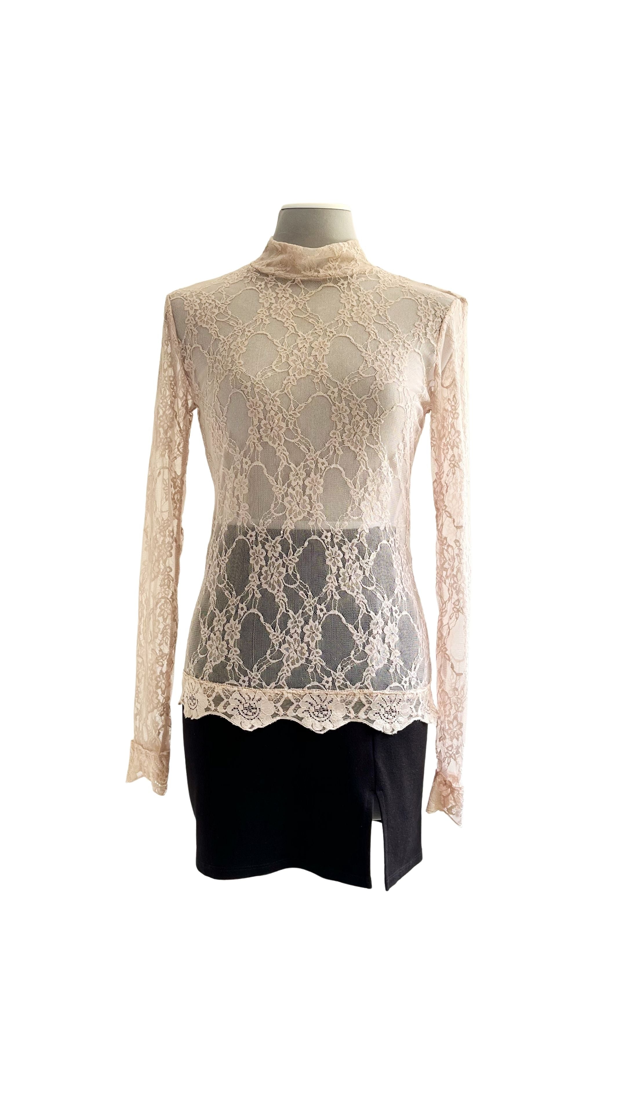 Top de encaje XXI