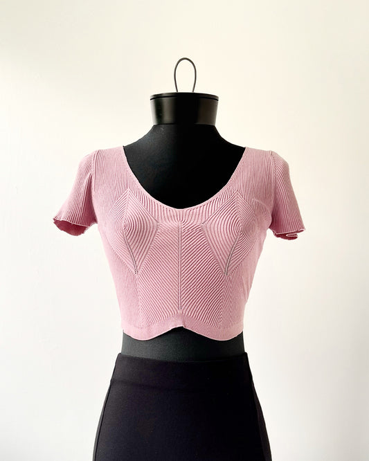 Crop Top de punto Tally Weijl