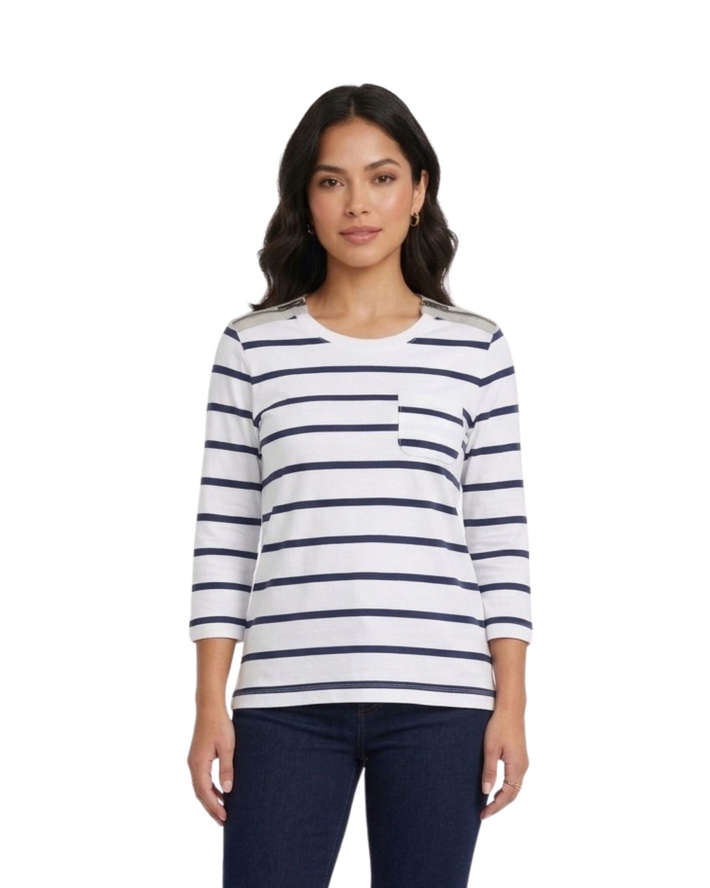 Top de rayas Burberry