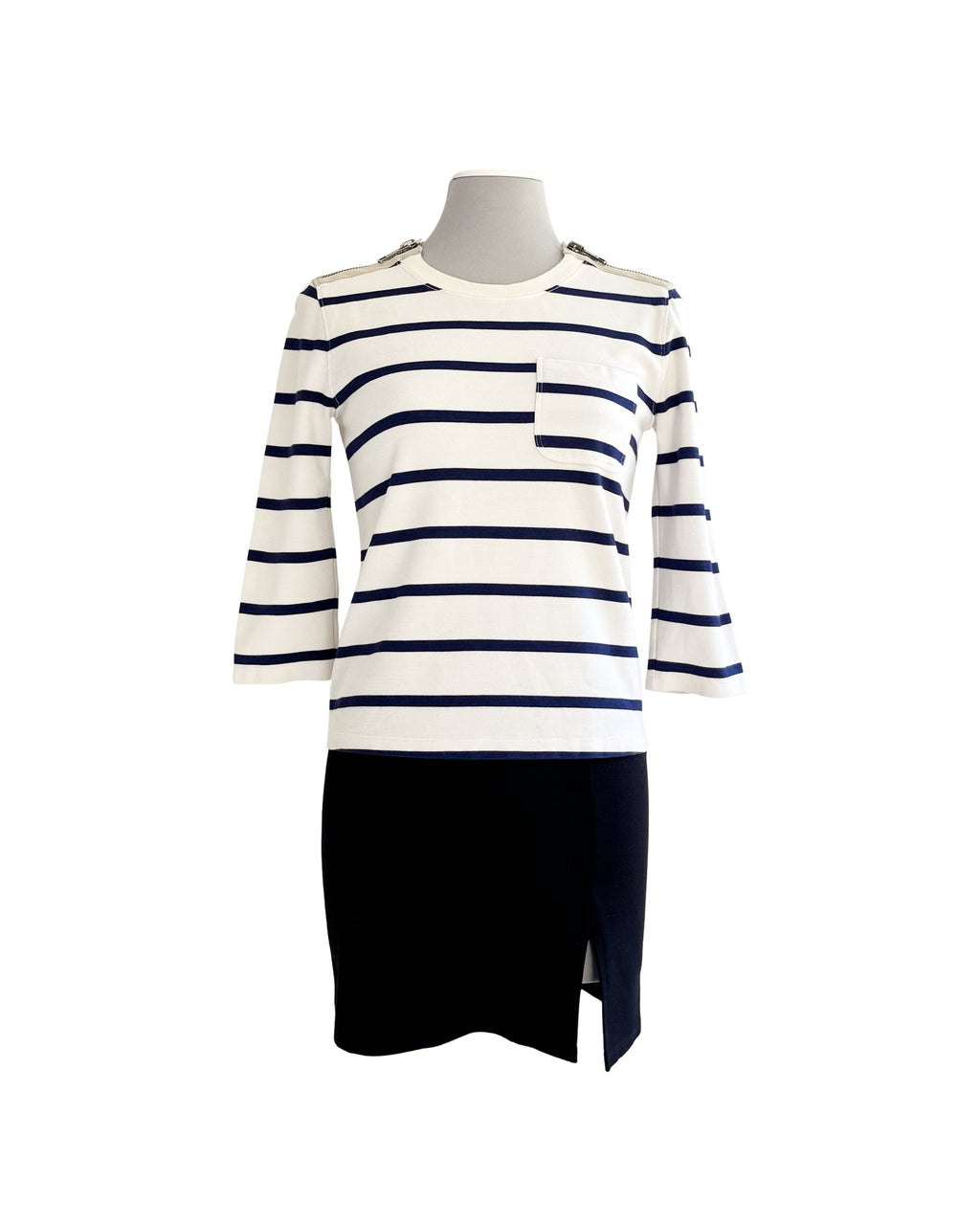 Top de rayas Burberry