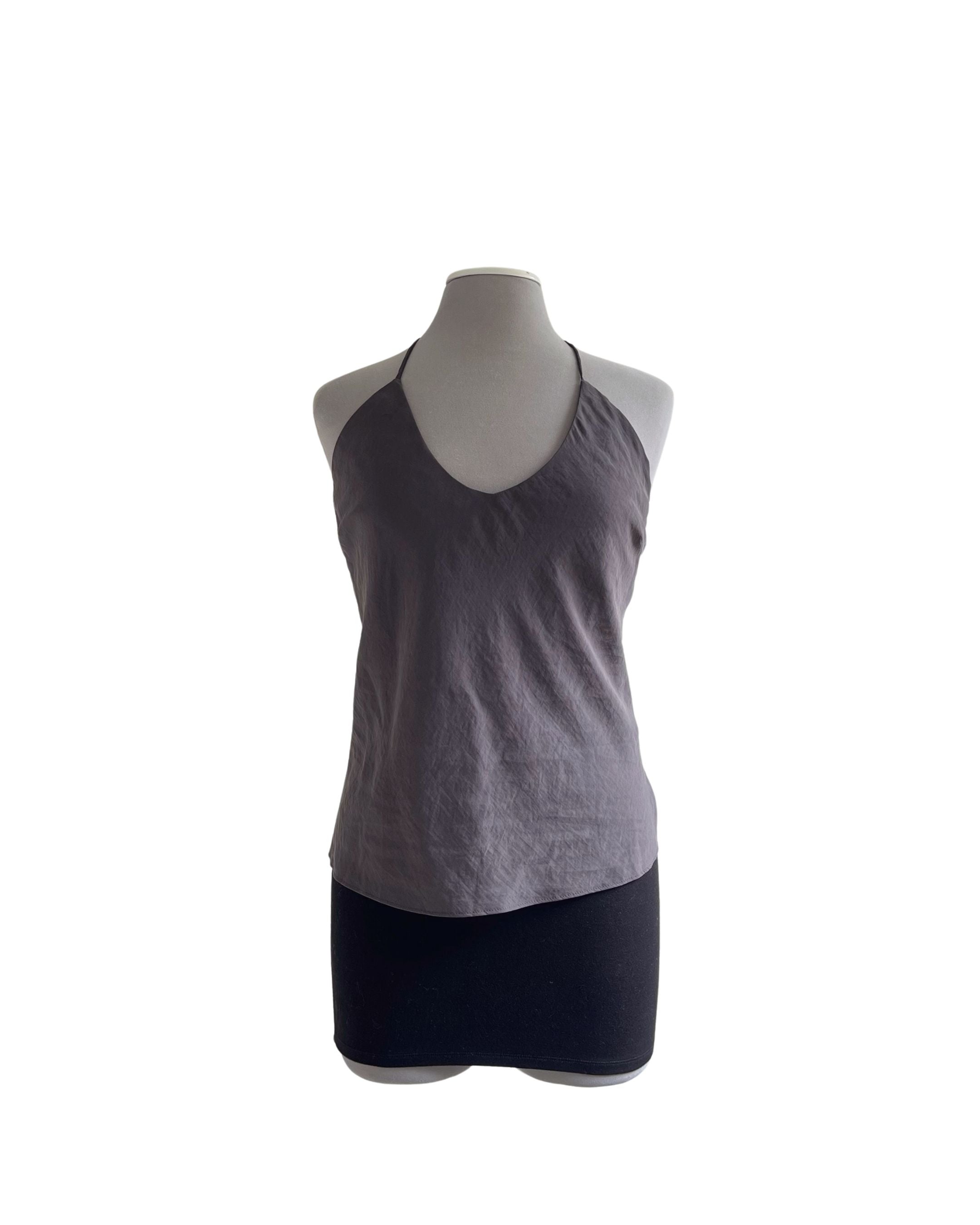 Top de tirantes cruzados Zara