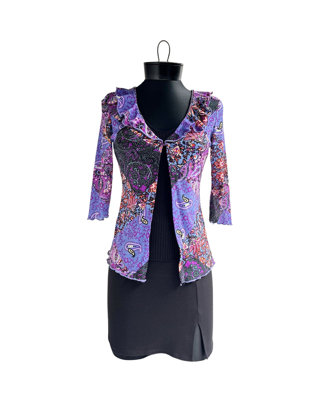 Top con estampado Paisley Bershka