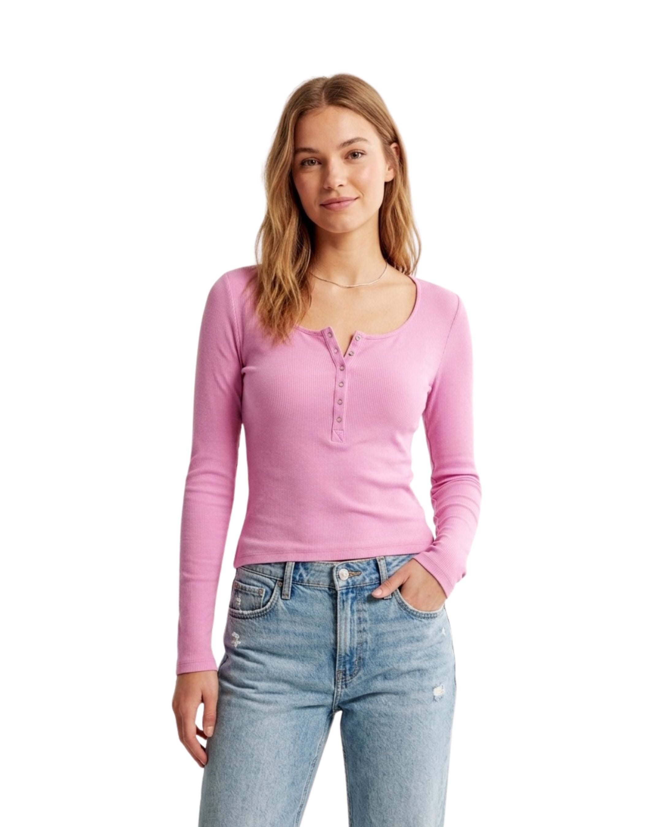 Top manga larga H&M