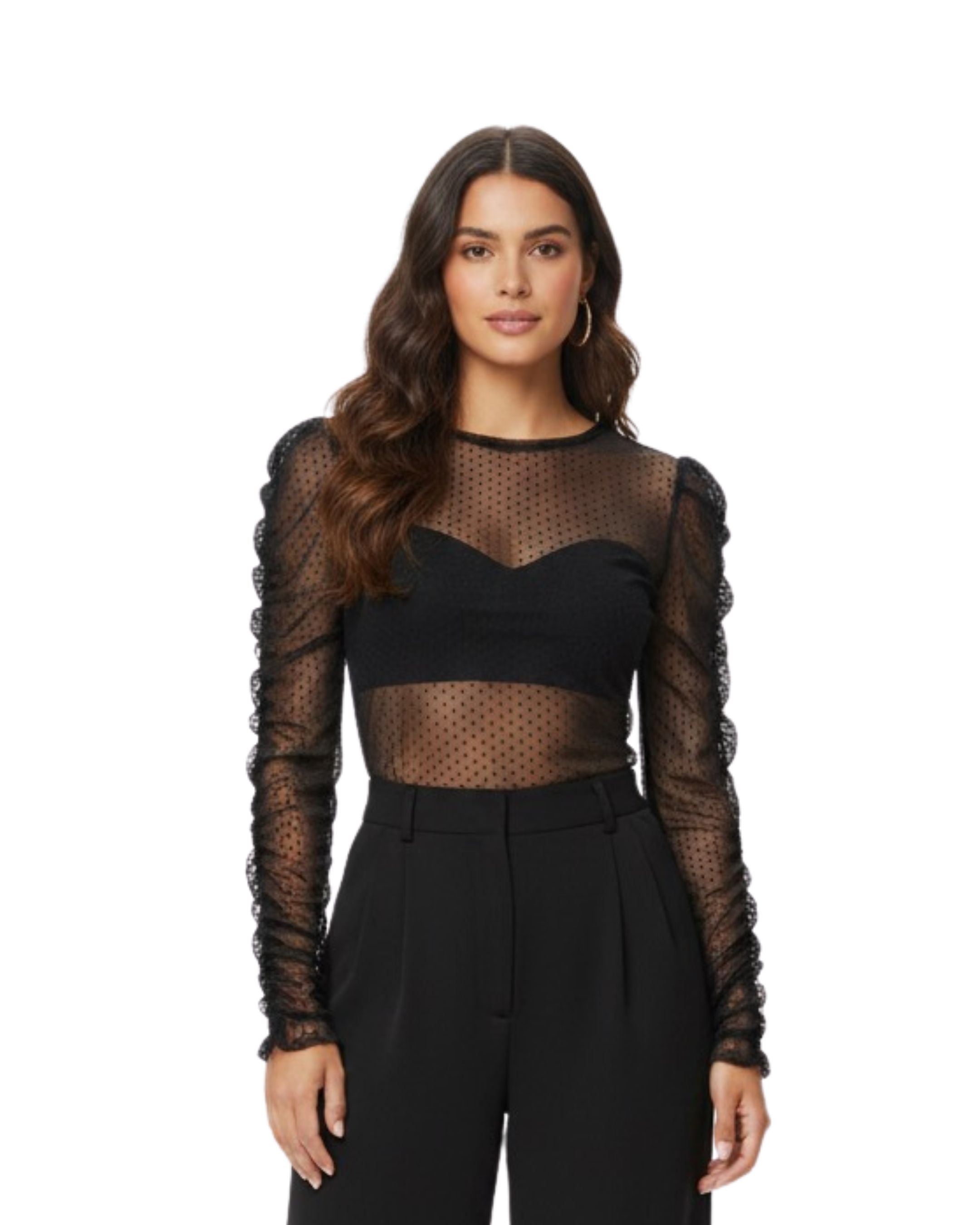 Top mesh Bershka