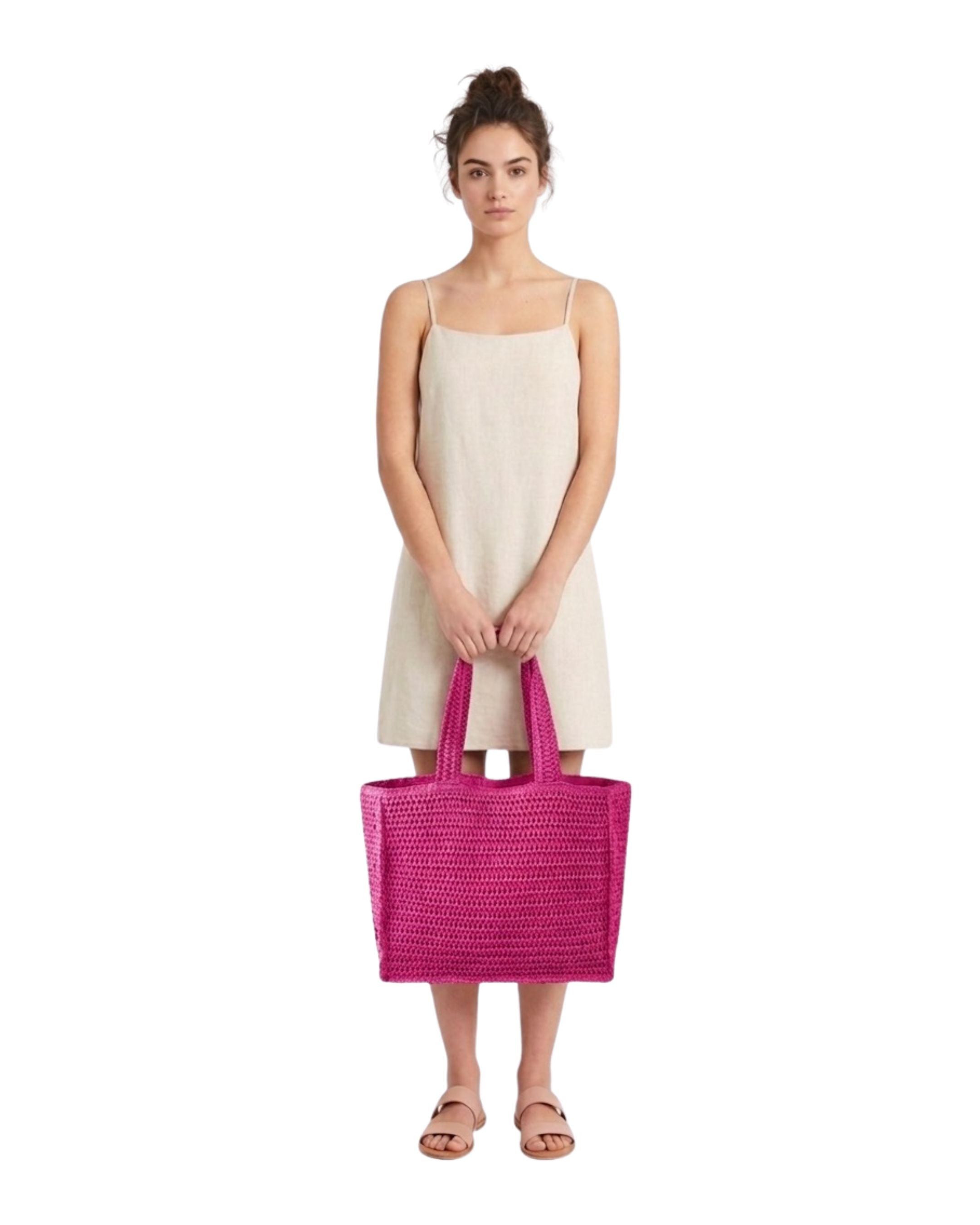 Tote Bag de rafia H&M