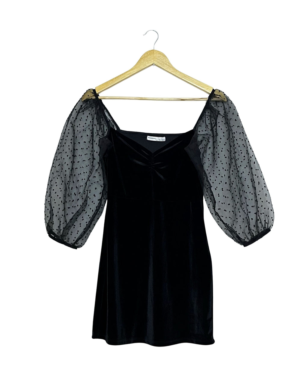 Vestido aterciopelado Pull & Bear