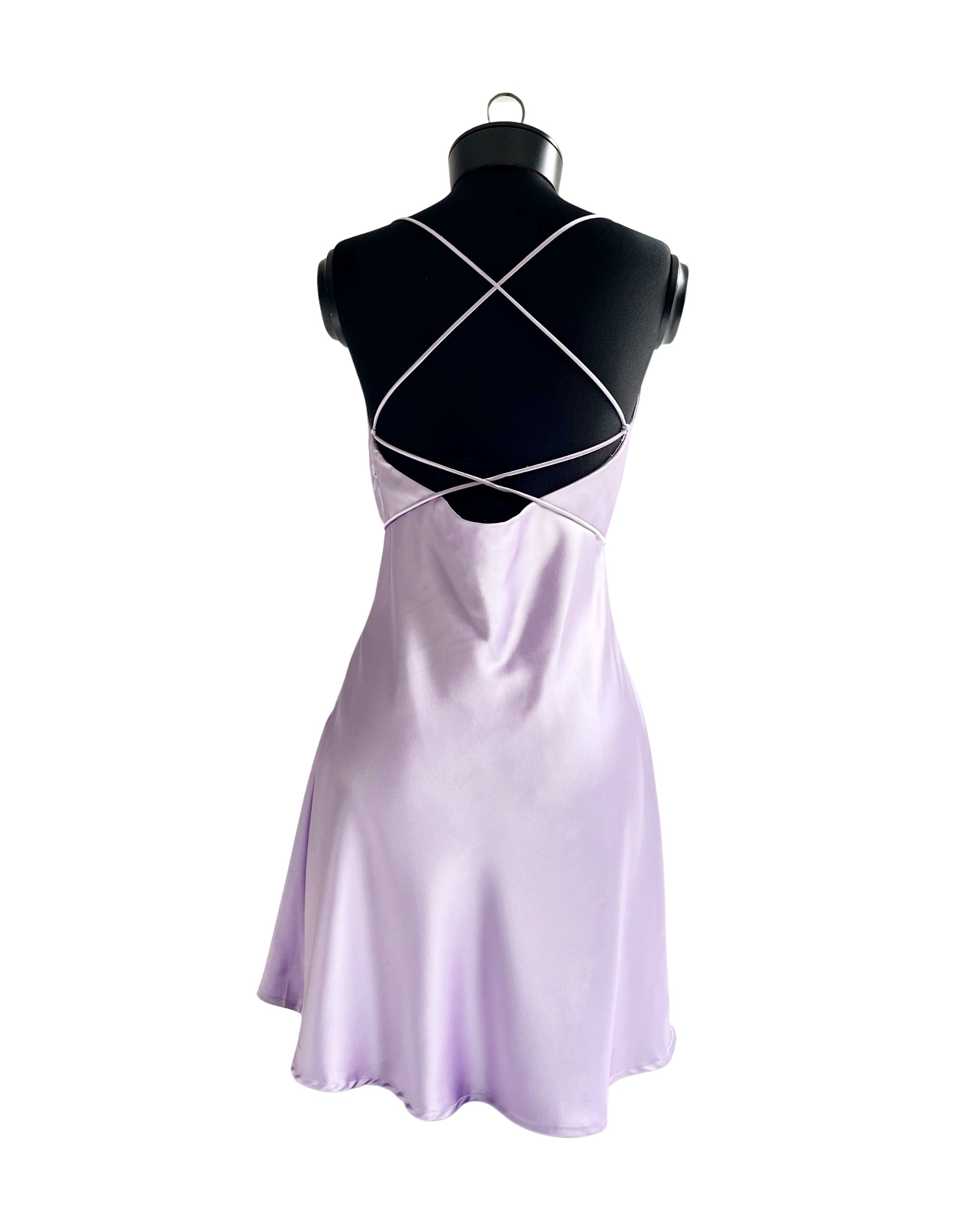Vestido satinado Le Lis