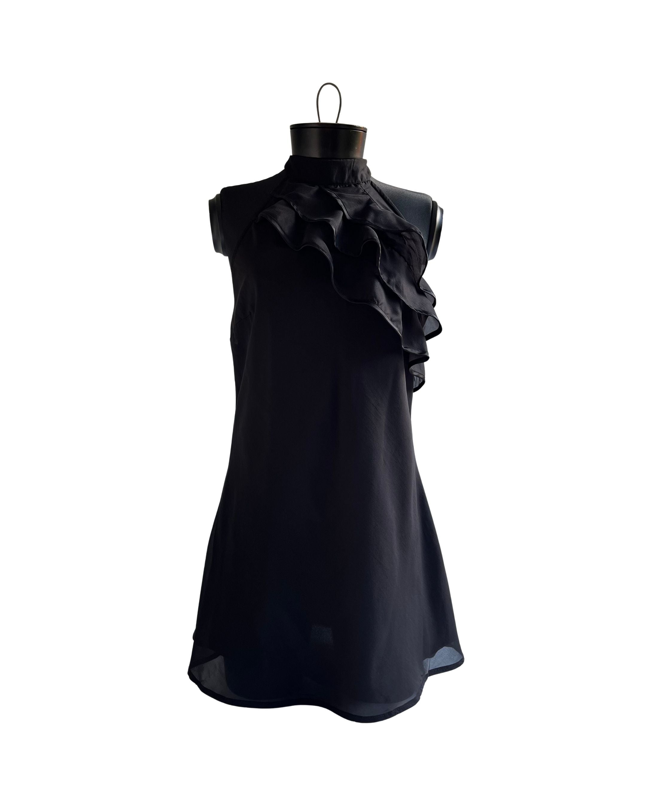 Vestido halter con vuelos Vero Moda