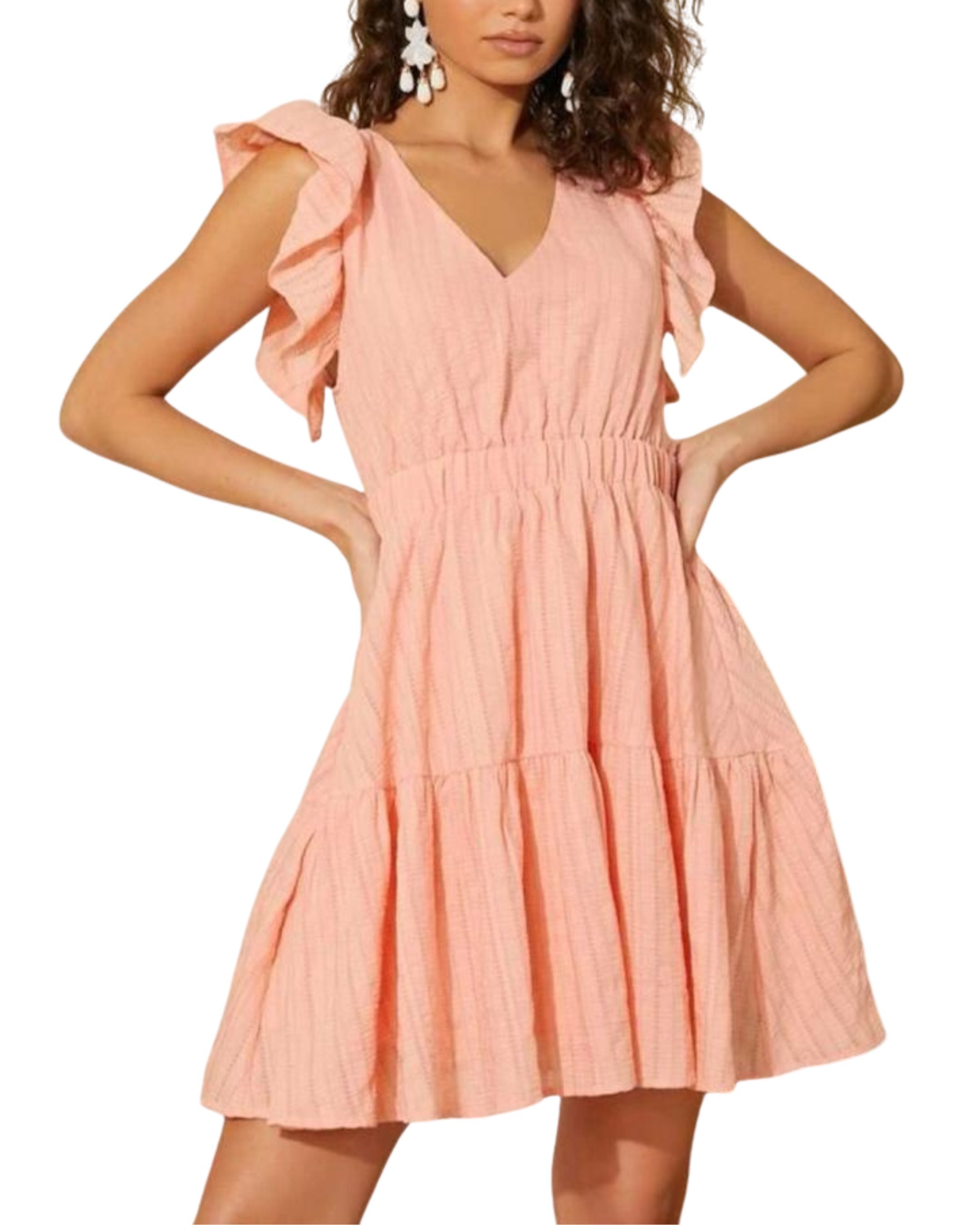 Vestido de volantes SHEIN