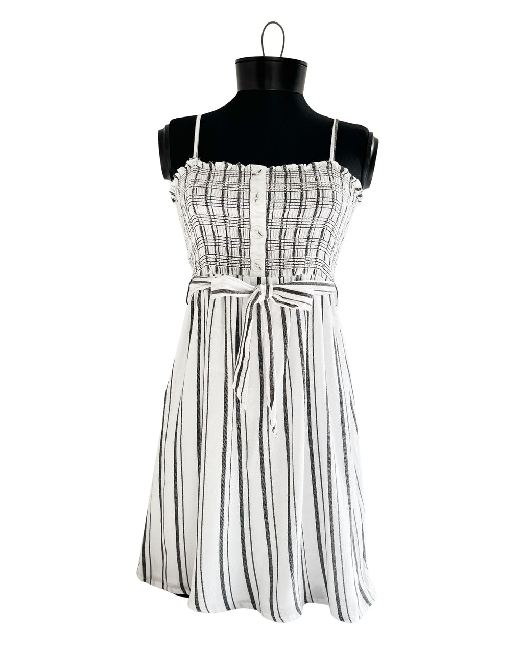 Vestido de rayas Stradivarius