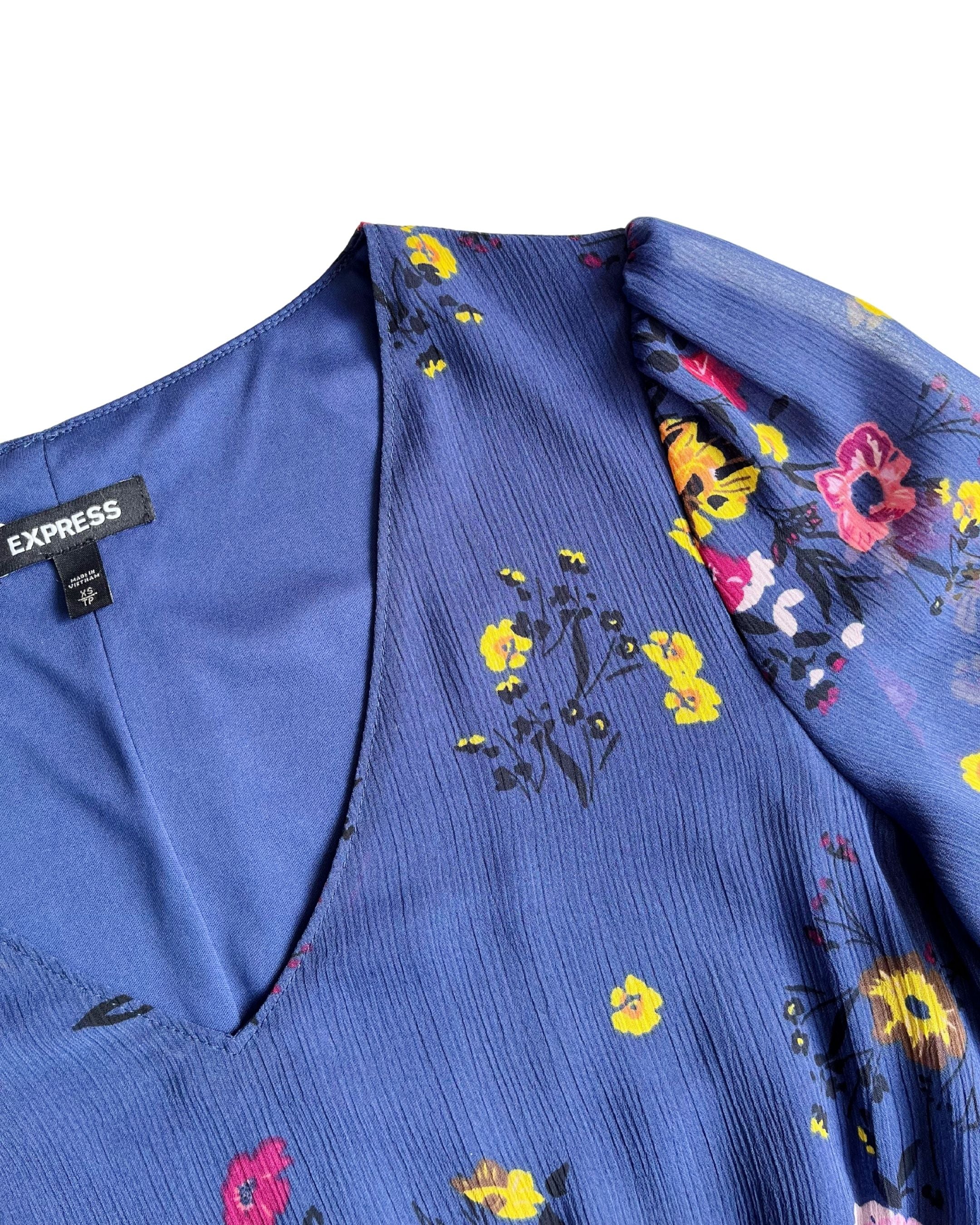 Vestido estampado Express