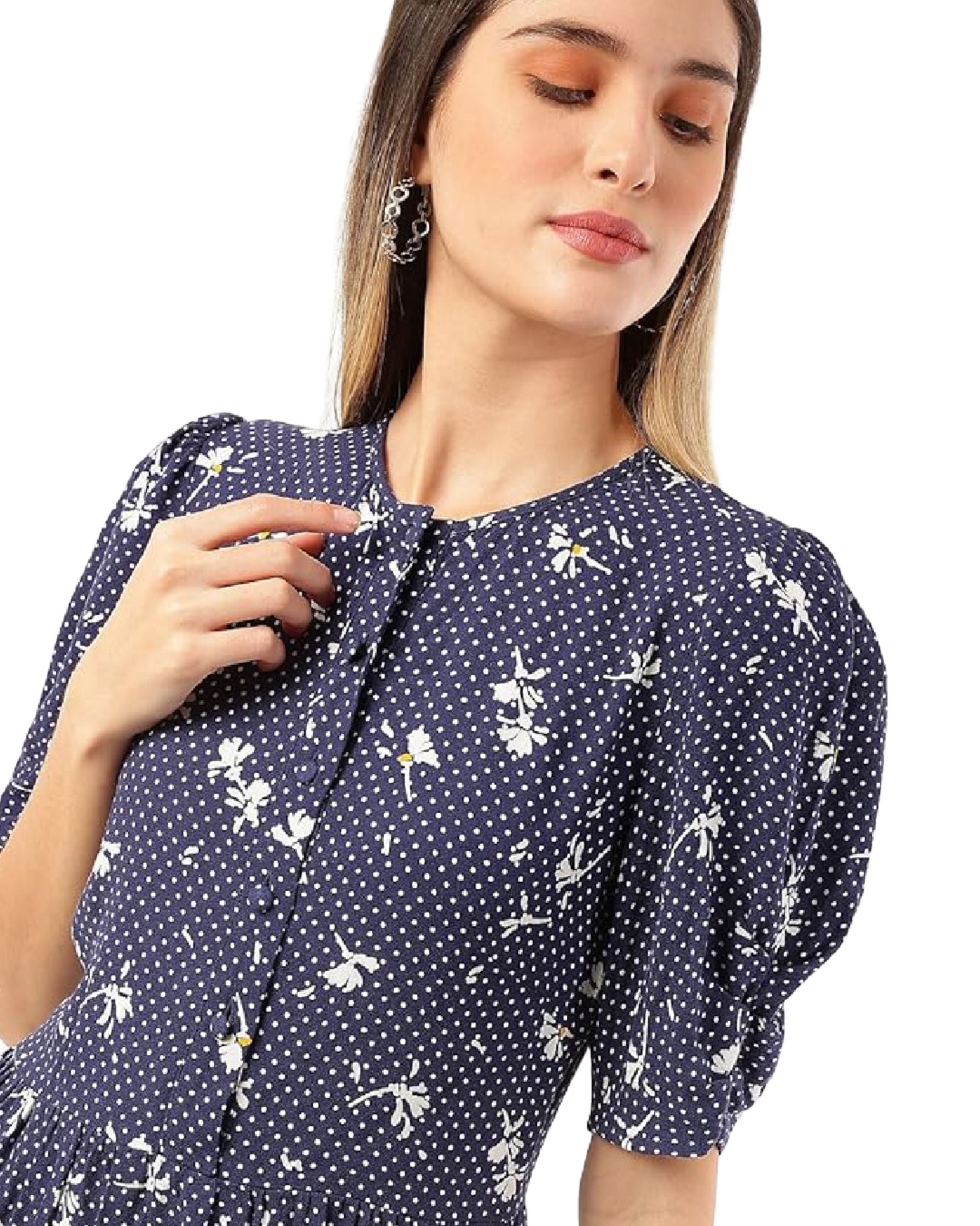 Vestido estampado Marks & Spencer