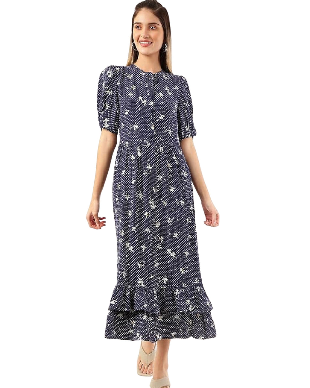 Vestido estampado Marks & Spencer