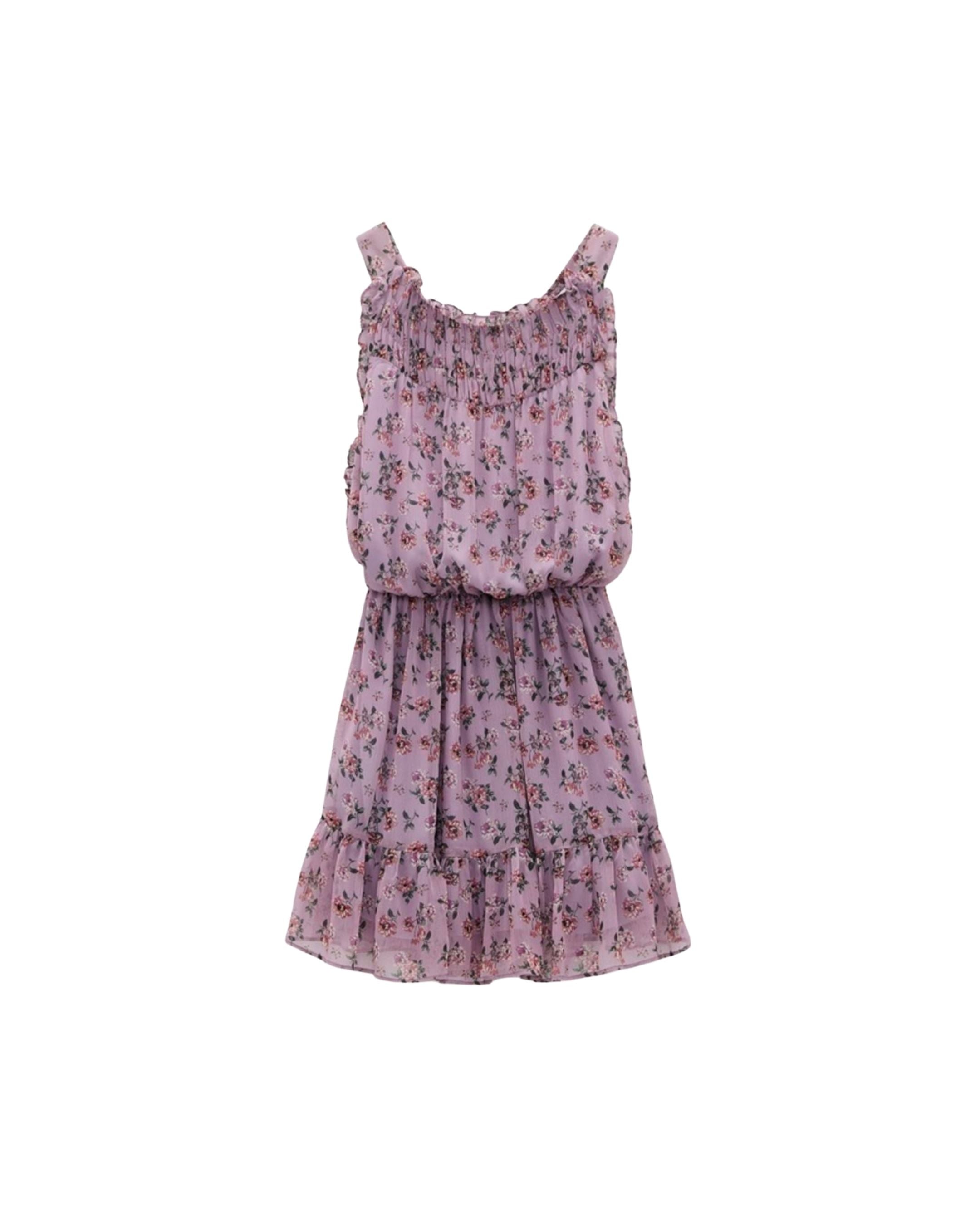 Vestido con espalda descubierta Zara