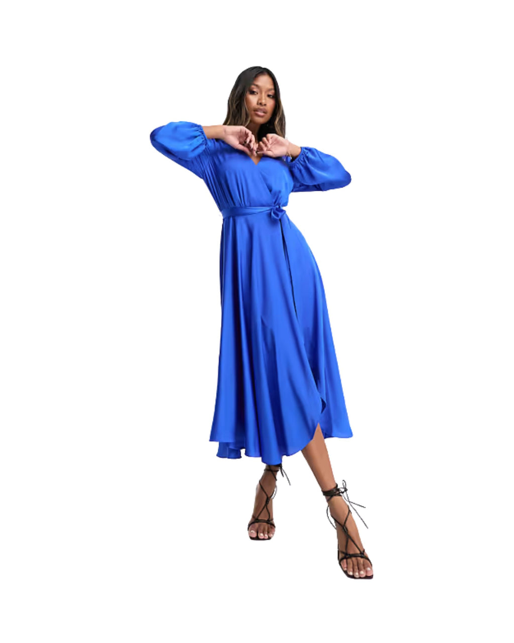 Vestido cruzado Forever 21