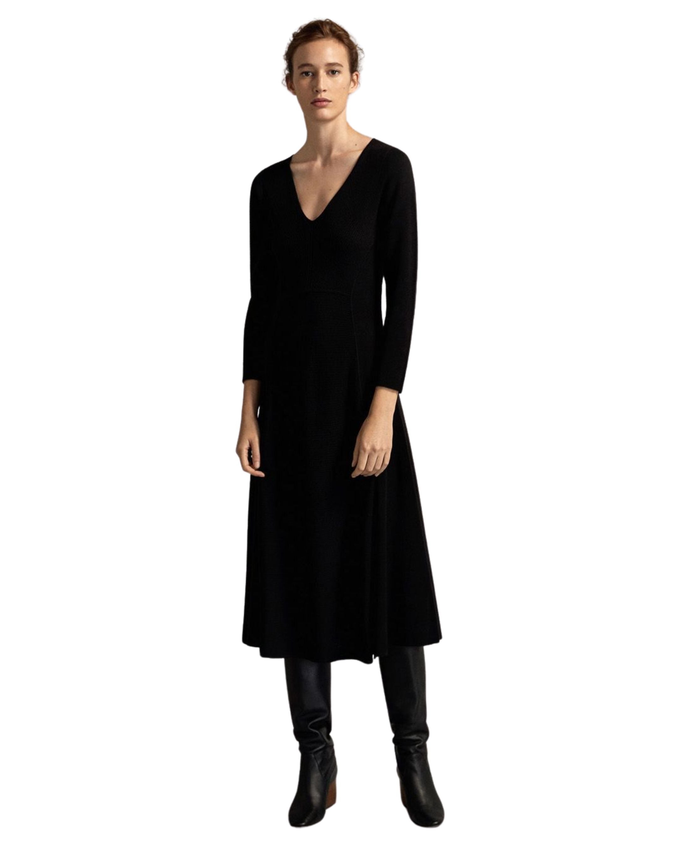 Vestido de punto Massimo Dutti